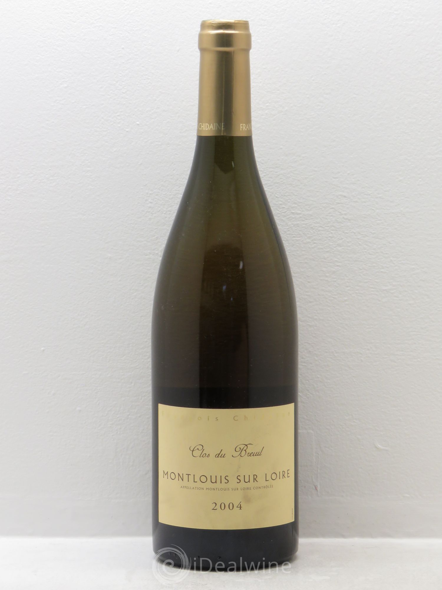 Montlouis-sur-Loire Clos du Breuil François Chidaine 2004 - Lot de 6 bouteilles - 0