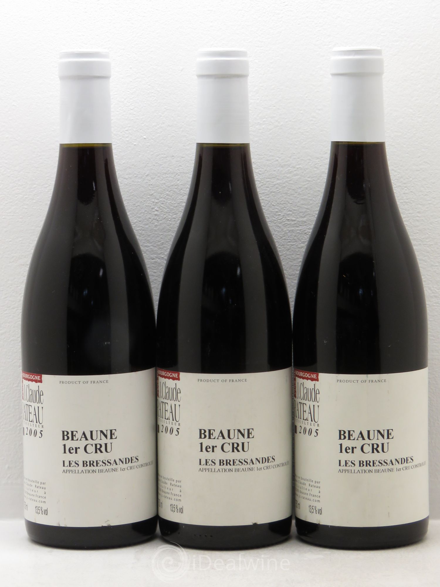 Beaune 1er Cru Rateau 2005 - Lot de 3 bouteilles - 0