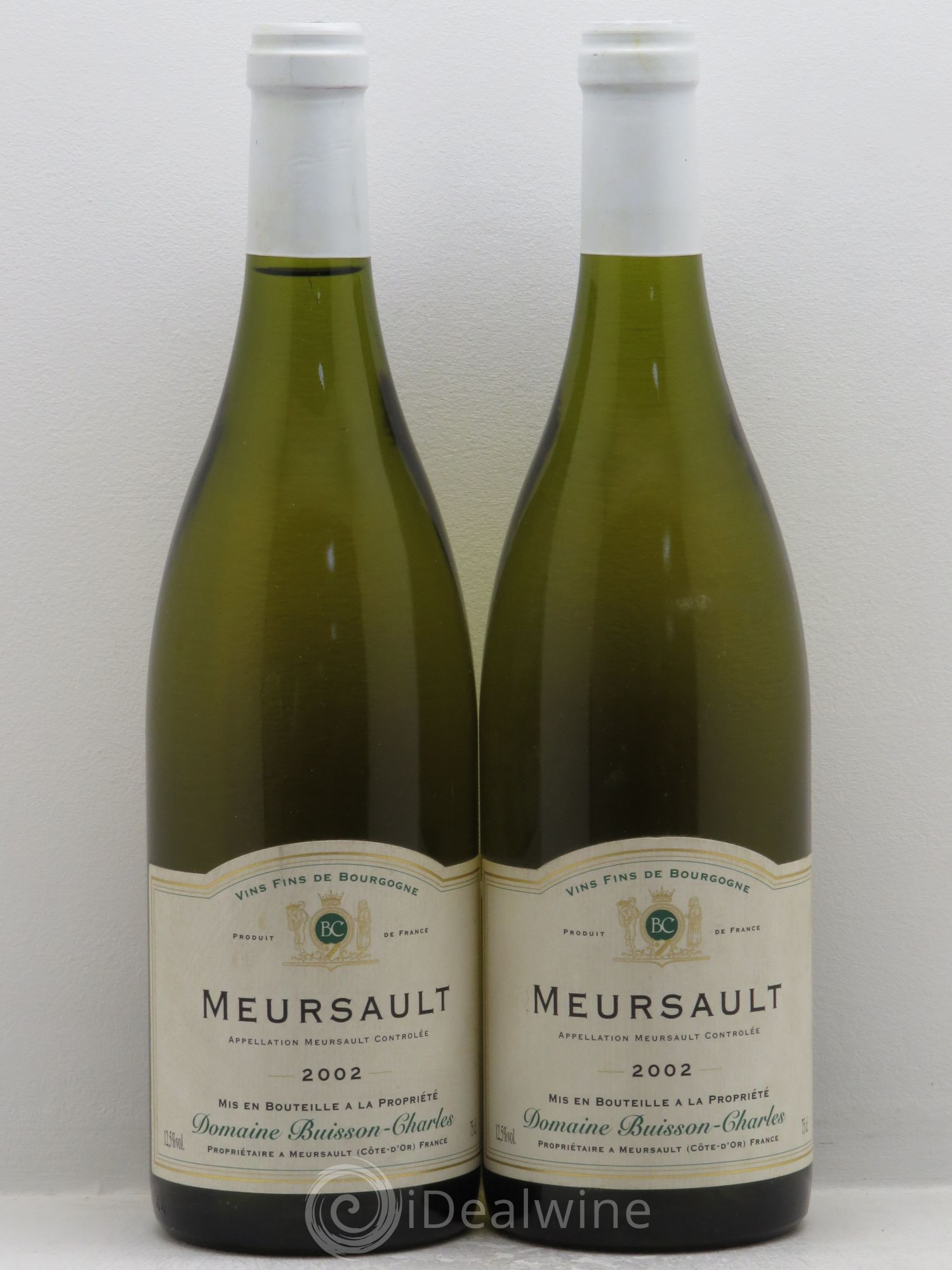 Meursault Buisson Charles 2002 - Lot de 2 bouteilles - 0