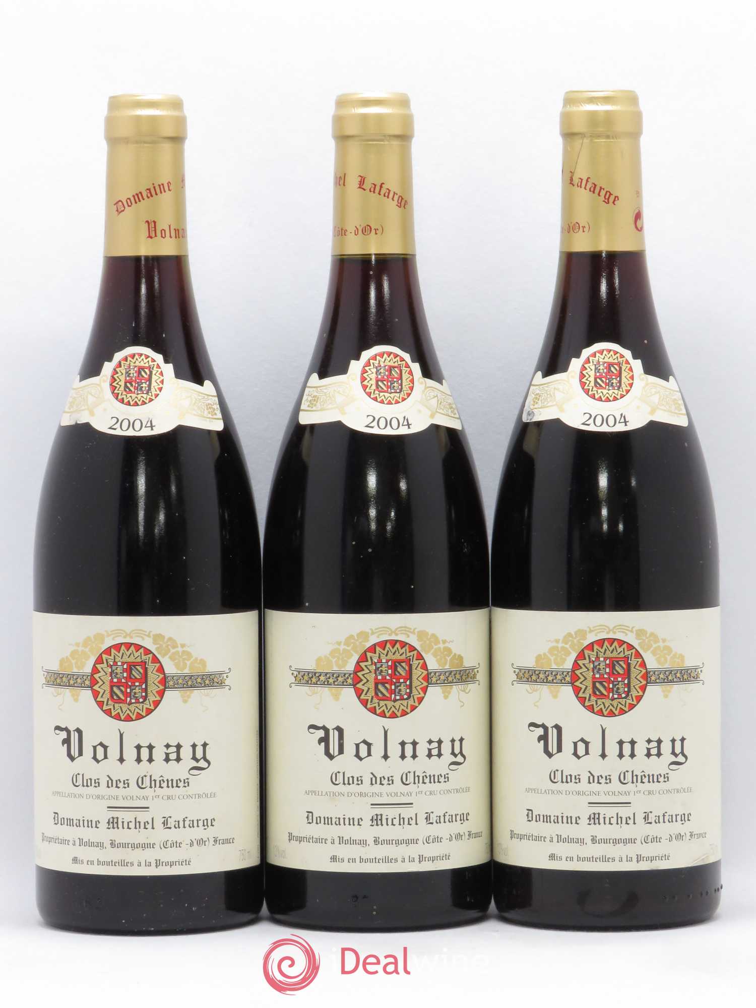 Volnay 1er Cru Clos des Chênes Lafarge (Domaine) 2004 - Lot de 3 bouteilles - 0