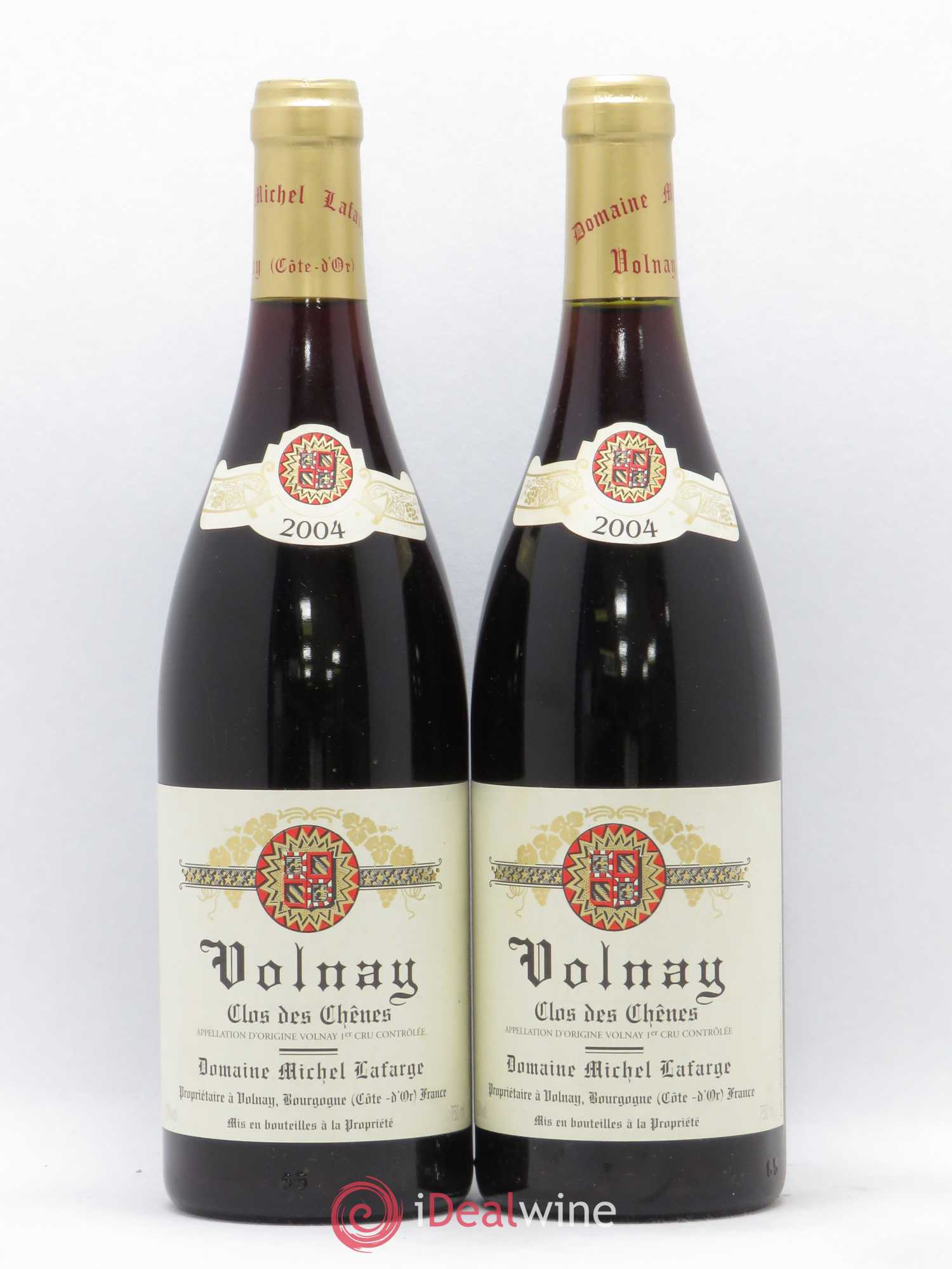 Volnay 1er Cru Clos des Chênes Lafarge (Domaine) 2004 - Lot de 2 bouteilles - 0