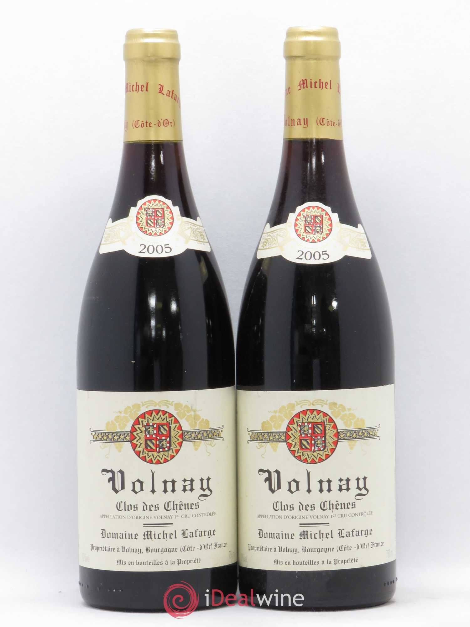 Volnay 1er Cru Clos des Chênes Lafarge (Domaine) 2005 - Lot de 2 bouteilles - 0