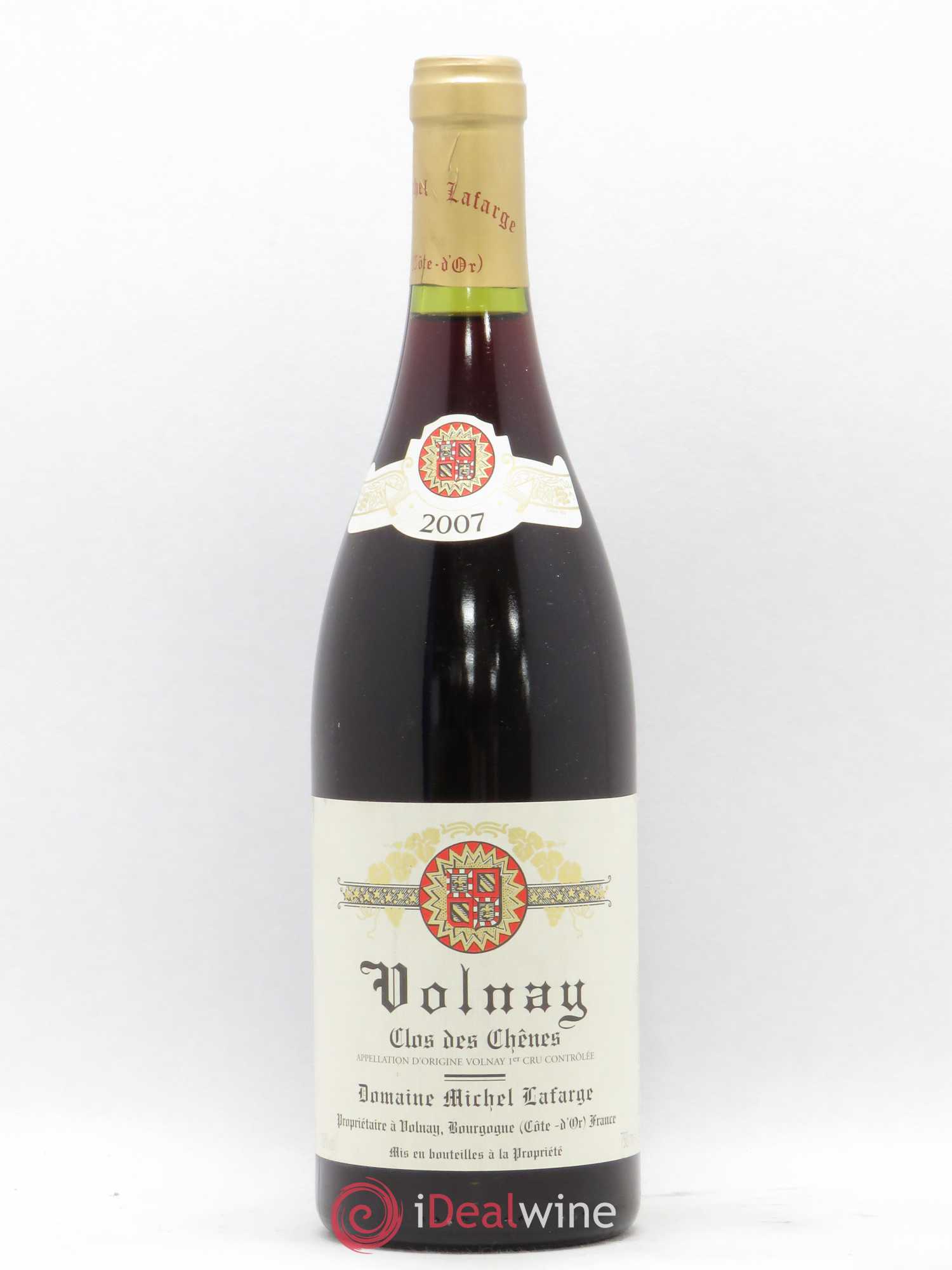 Volnay 1er Cru Clos des Chênes Lafarge (Domaine) 2007 - Lot de 1 bouteille - 0