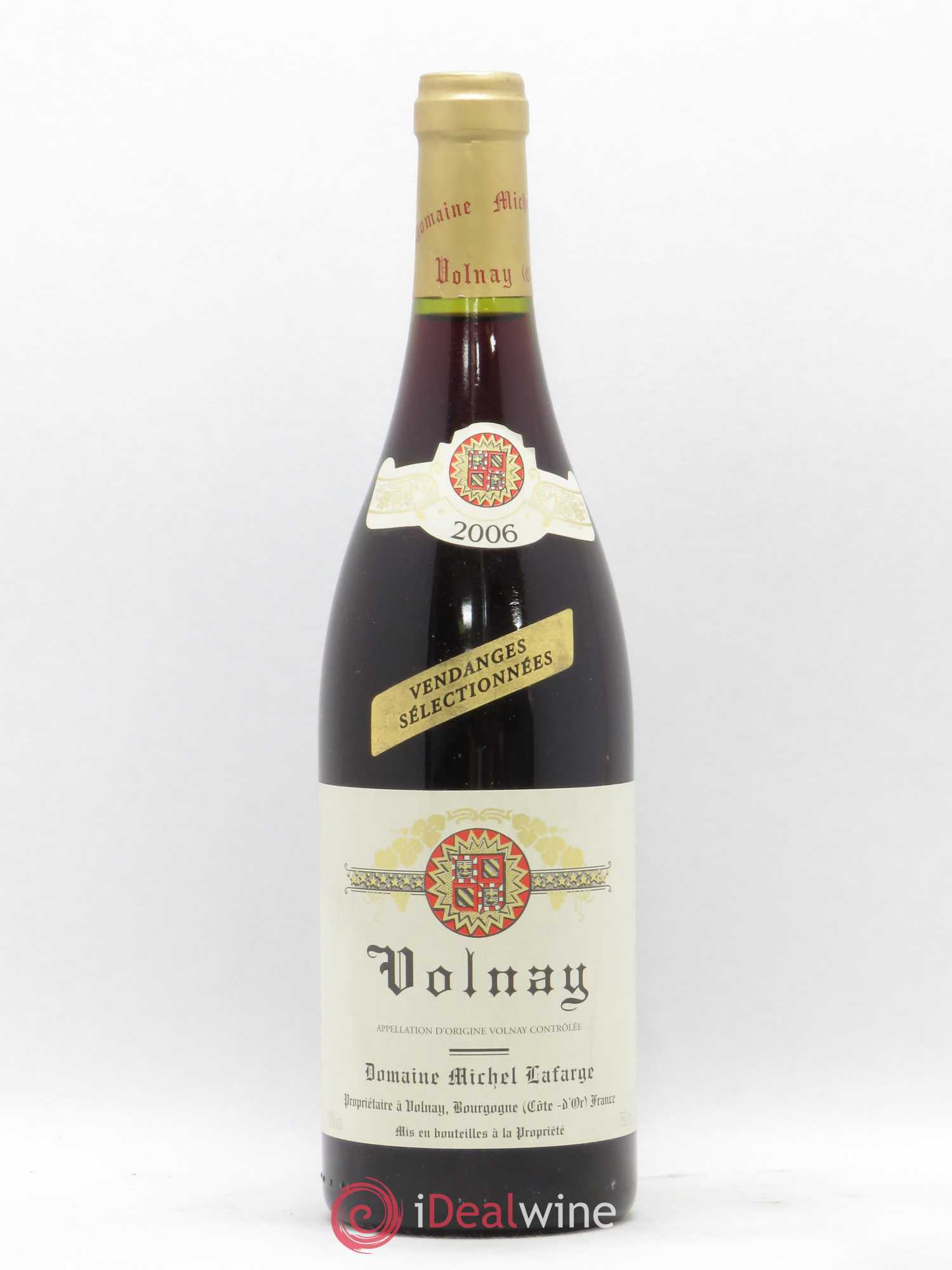 Volnay Vendanges sélectionnées Lafarge (Domaine) 2006 - Lot de 1 bouteille - 0