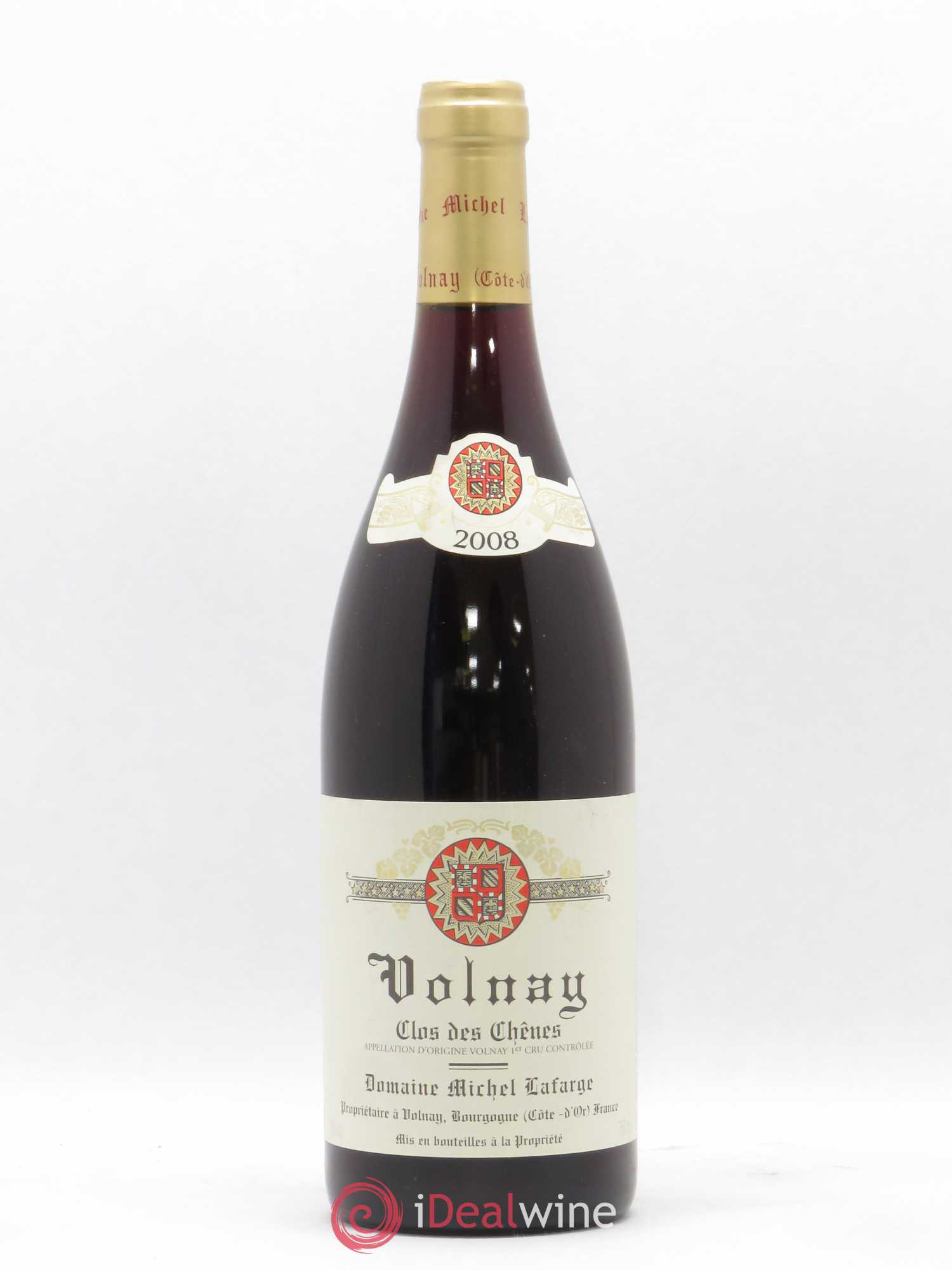 Volnay 1er Cru Clos des Chênes Lafarge (Domaine) 2008 - Lot de 1 bouteille - 0