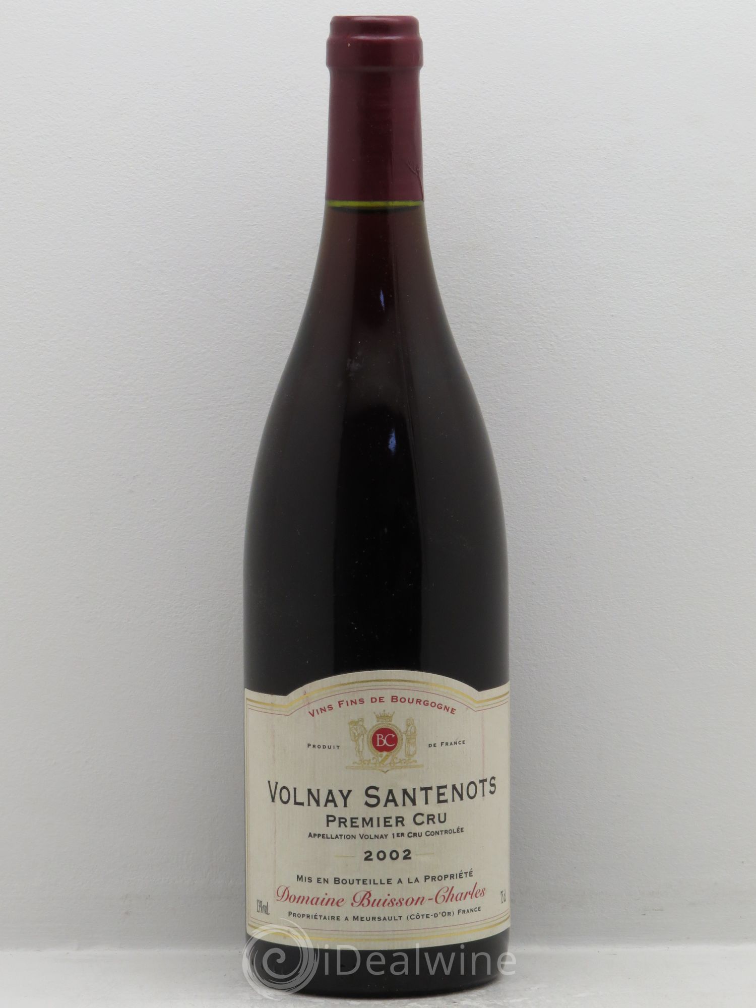 Volnay 1er Cru Buisson Charles 2002 - Lot de 1 bouteille - 0