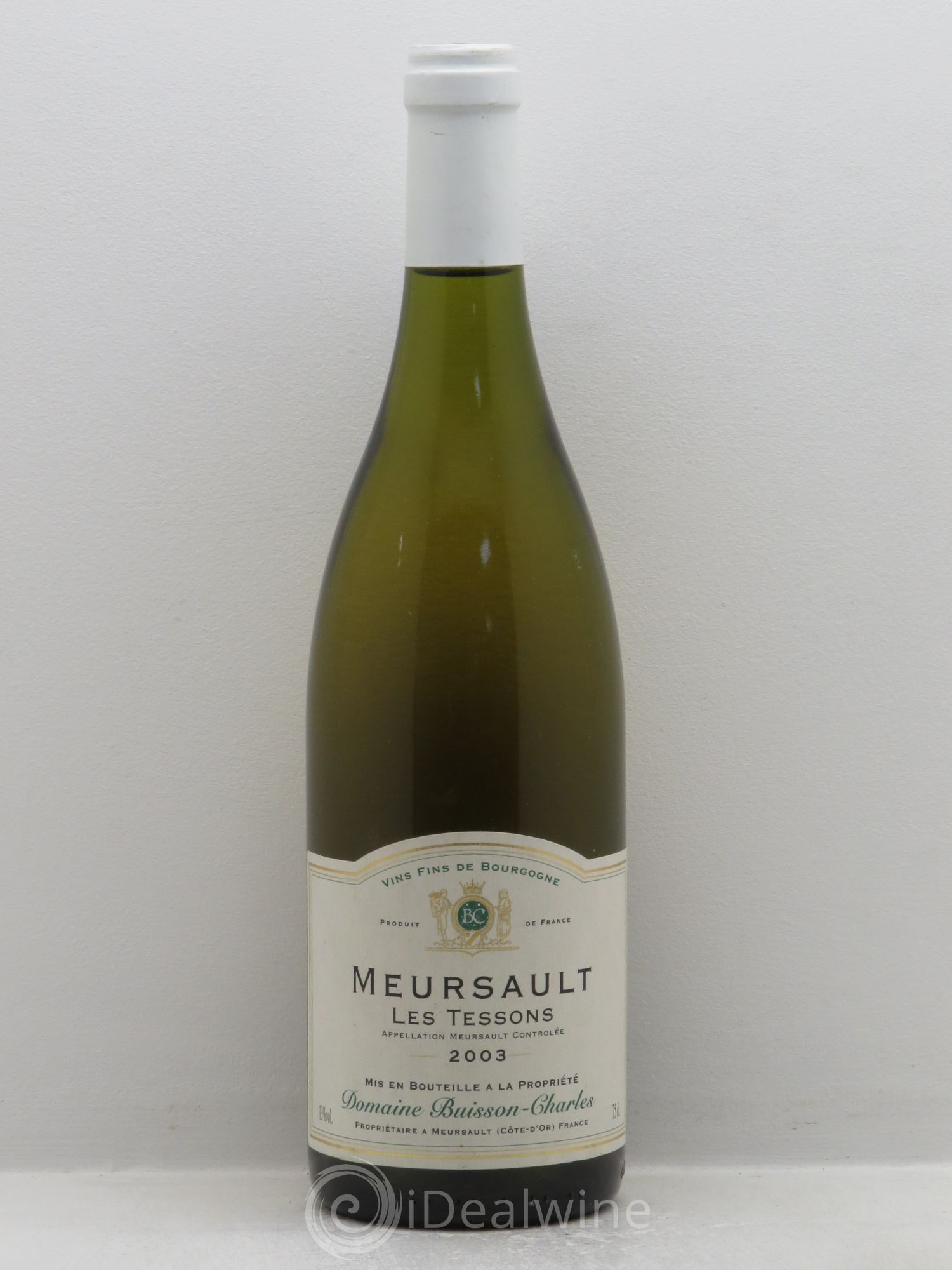 Meursault Les Tessons Buisson Charles 2003 - Posten von 1 Flasche - 0