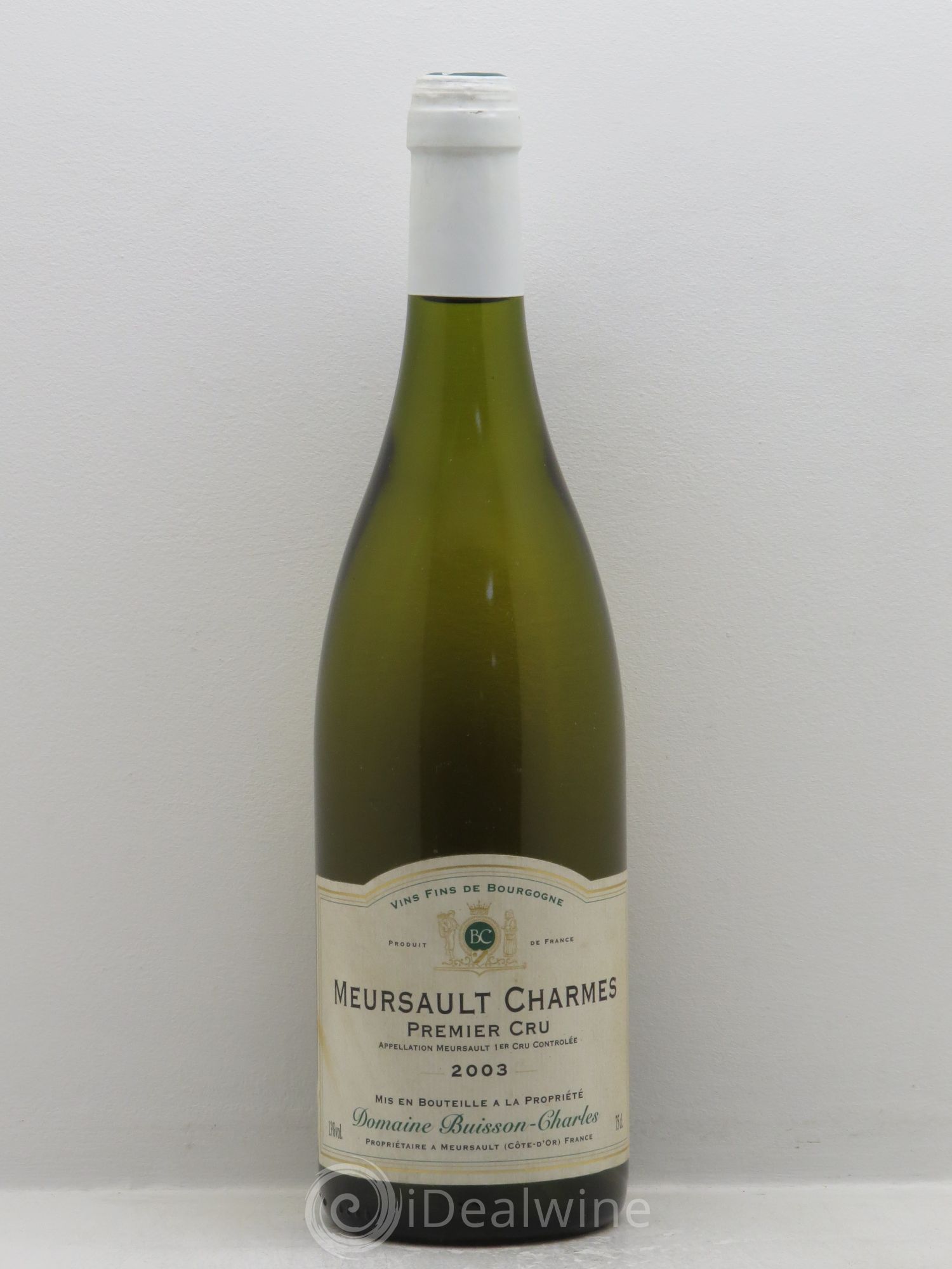Meursault 1er Cru Buisson Charles 2003 - Lot de 1 bouteille - 0