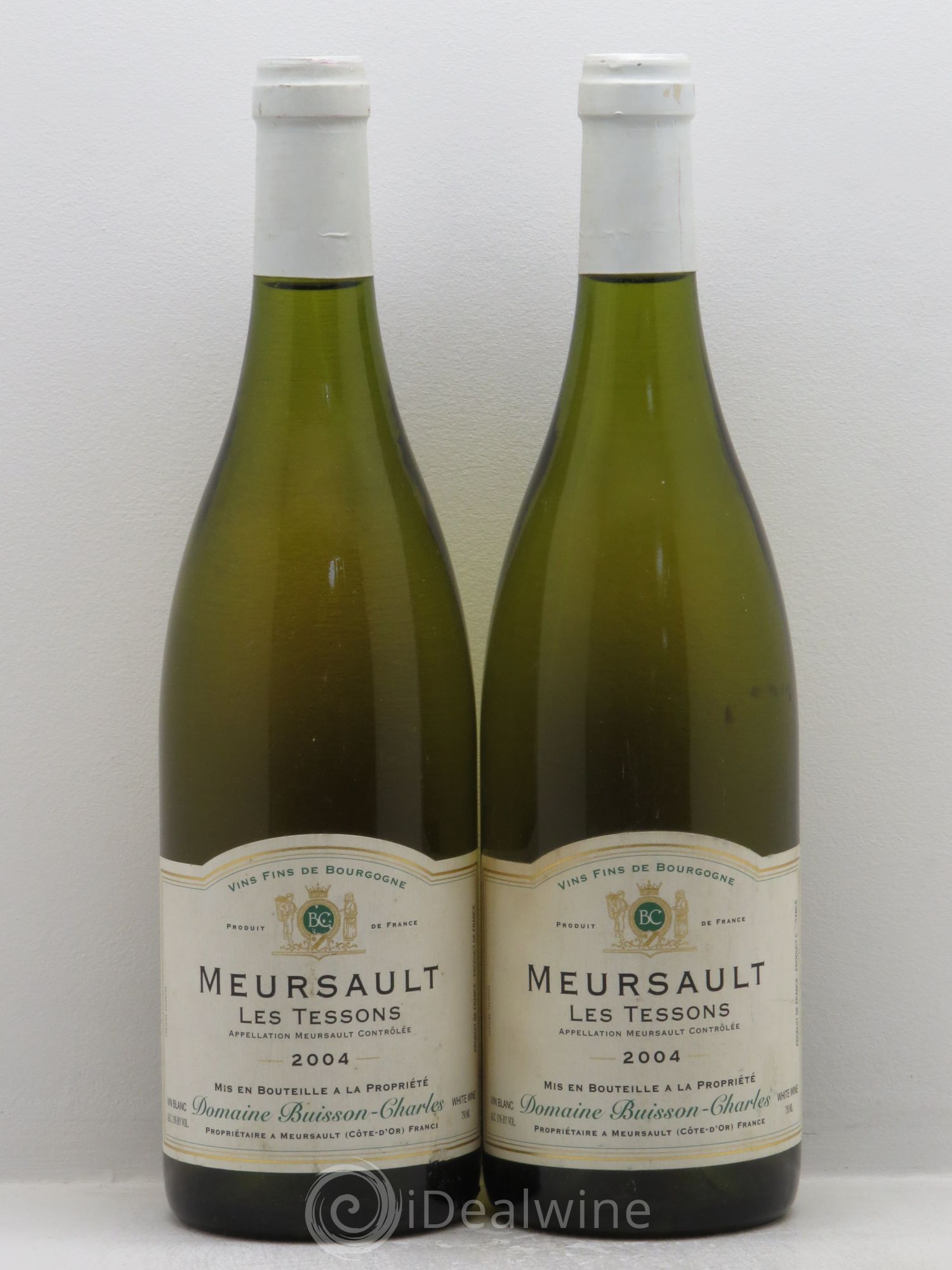 Meursault Les Tessons Buisson Charles 2004 - Posten von 2 Flaschen - 0