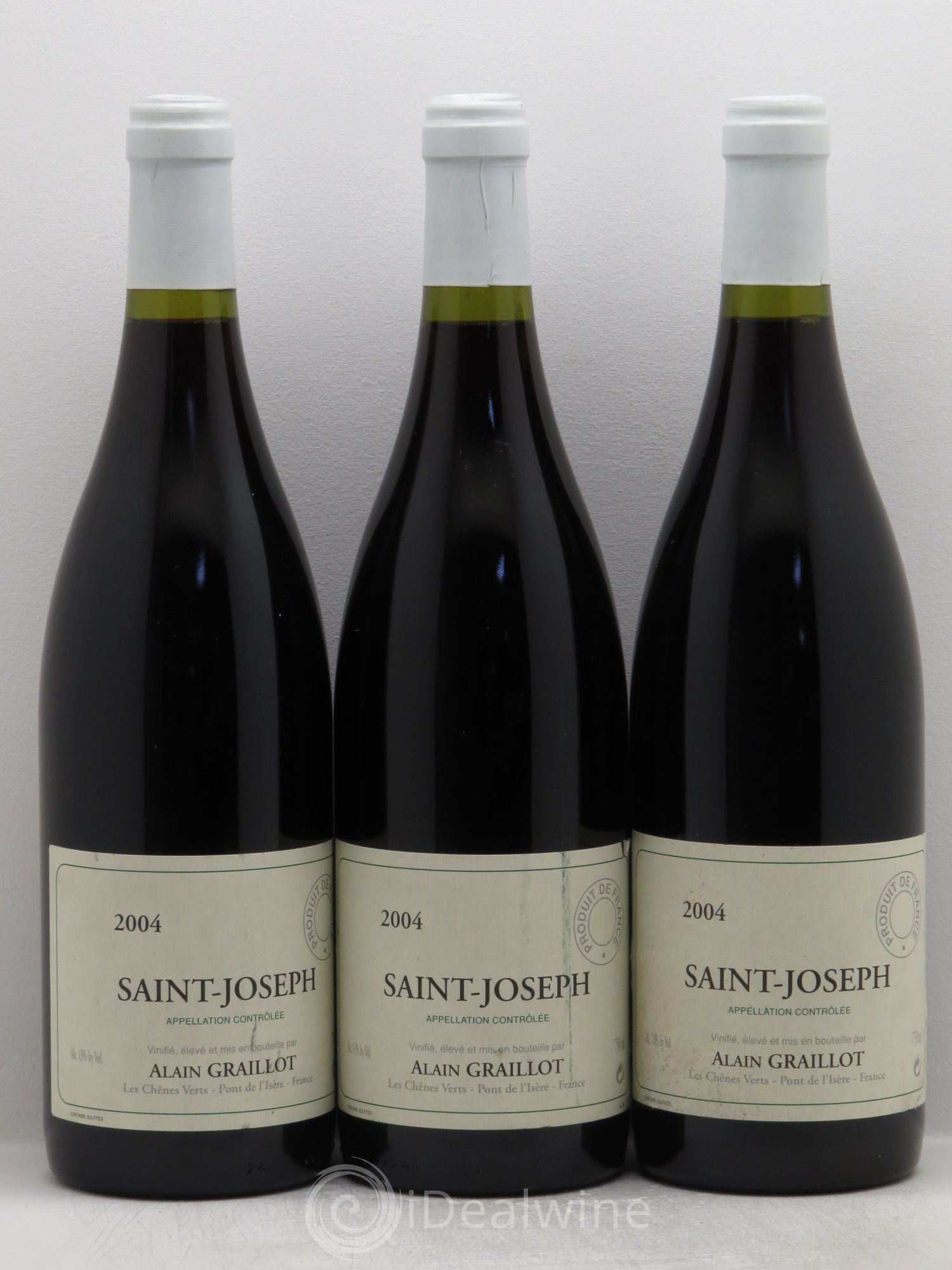 Saint-Joseph Domaine Graillot 2004 - Lot de 3 bouteilles - 0