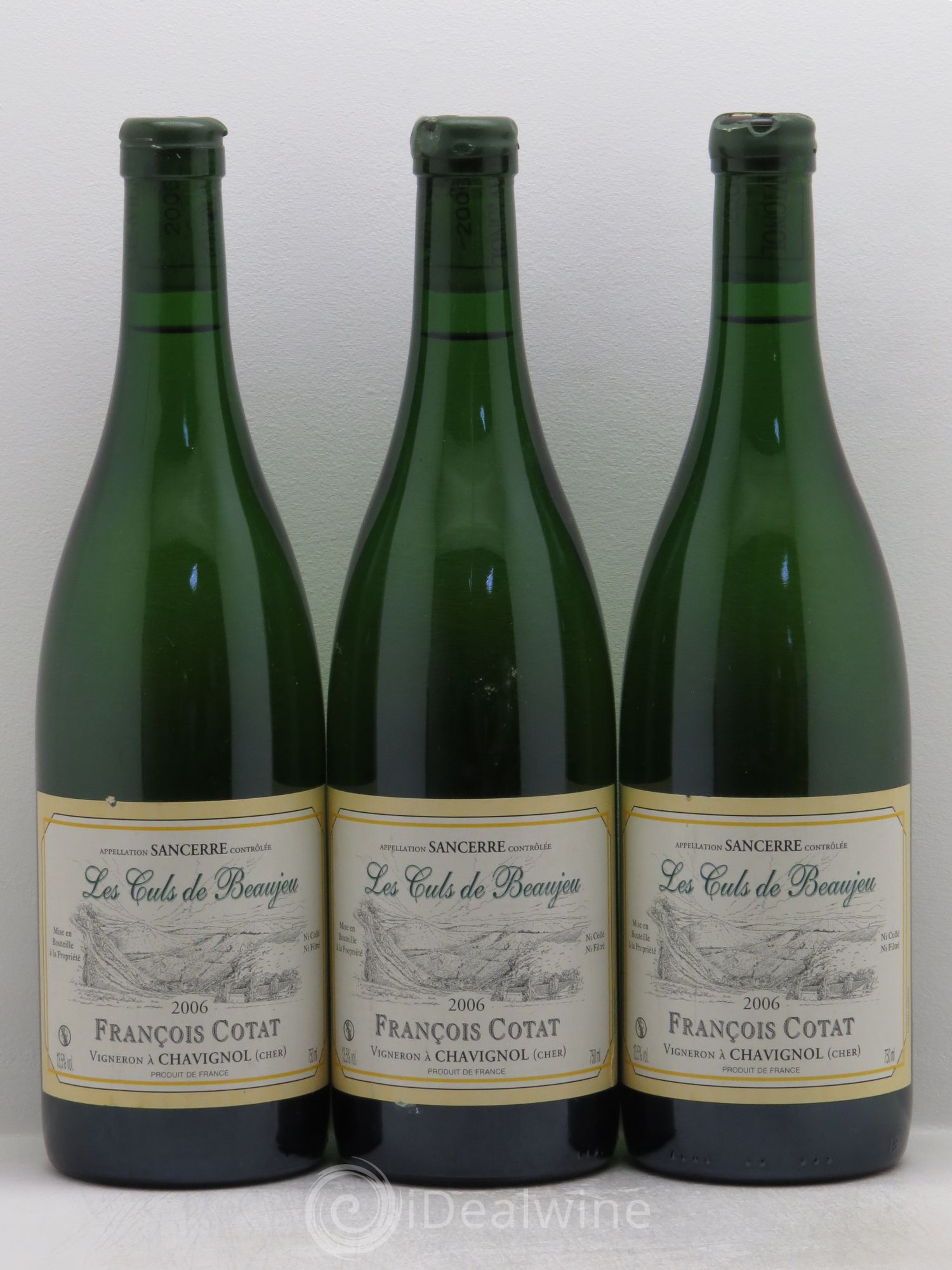 Sancerre Les Culs de Beaujeu François Cotat 2006 - Lot de 3 bouteilles - 0