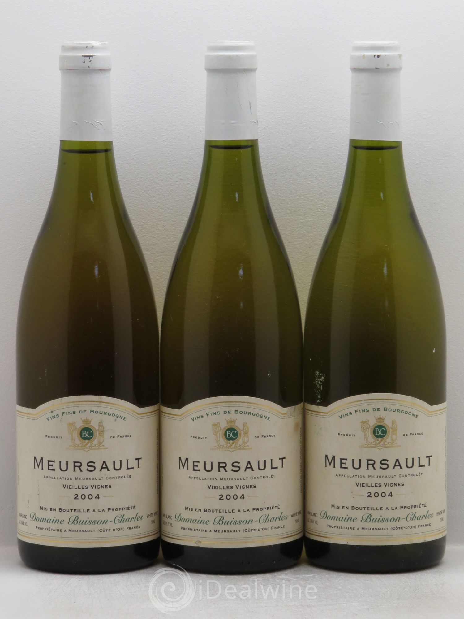 Meursault Vieilles vignes Buisson Charles 2004 - Posten von 3 Flaschen - 0