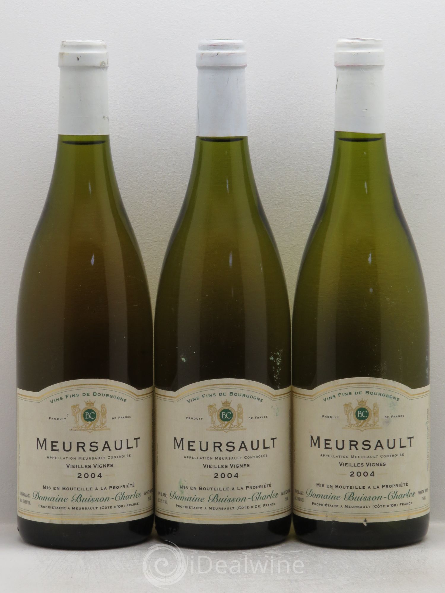Meursault Vieilles vignes Buisson Charles 2004 - Posten von 3 Flaschen - 0