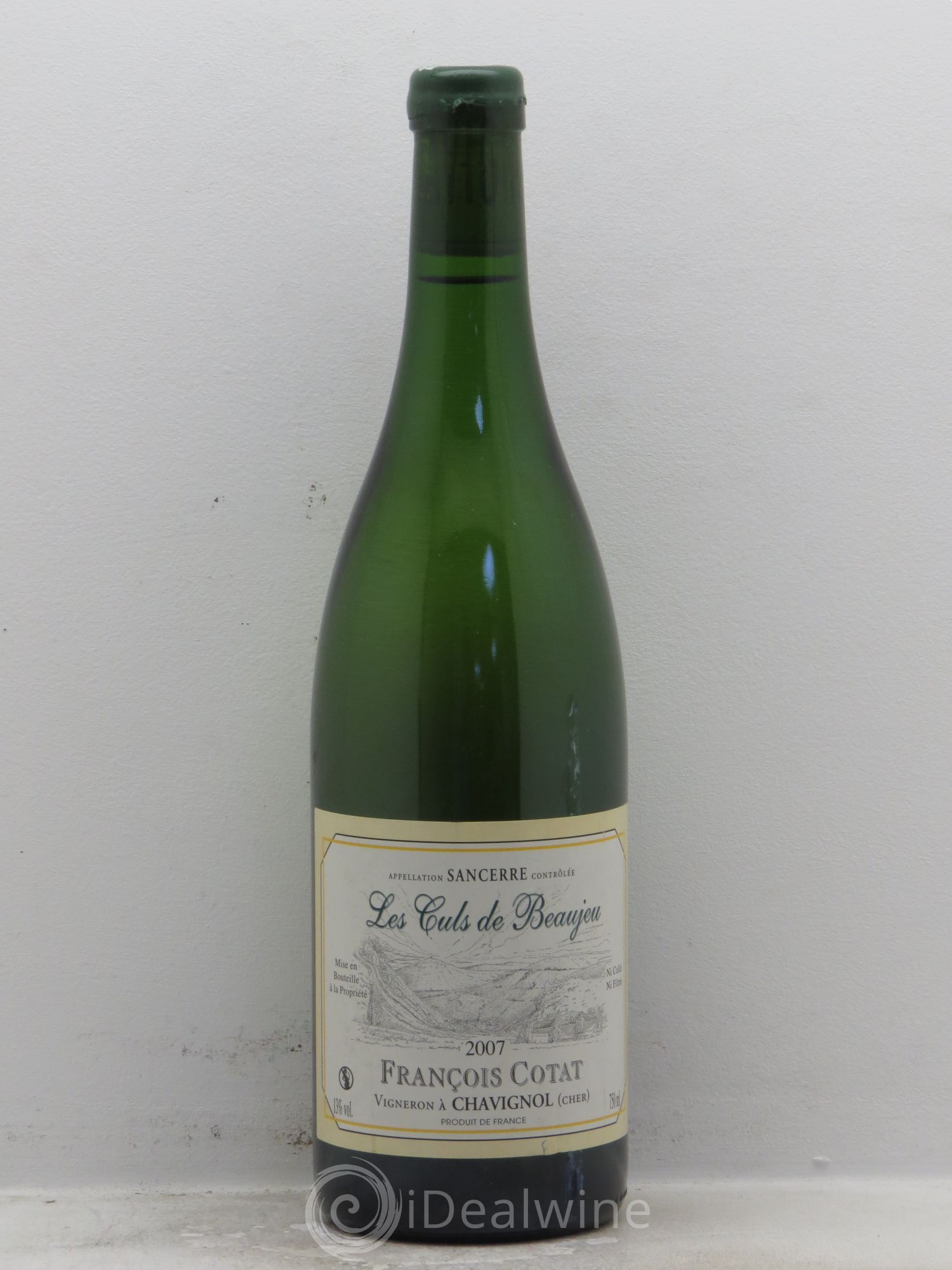 Sancerre Les Culs de Beaujeu François Cotat 2007 - Lot de 1 bouteille - 0