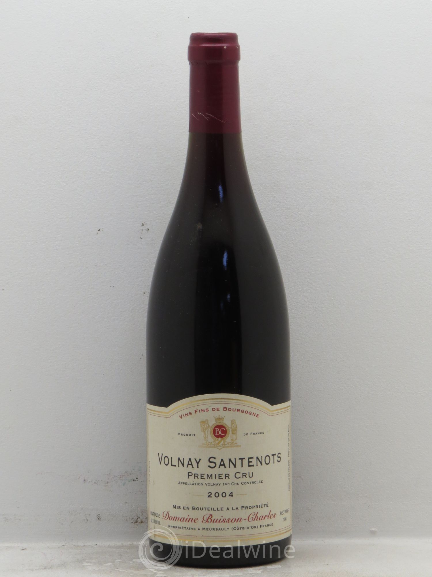 Volnay 1er Cru Buisson Charles 2004 - Lot de 1 bouteille - 0