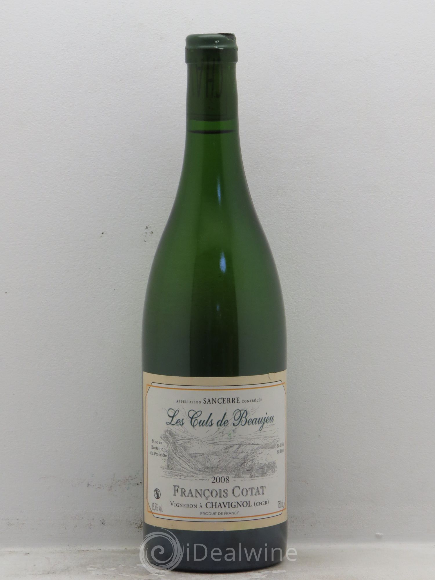 Sancerre Les Culs de Beaujeu François Cotat 2008 - Lot de 1 bouteille - 0