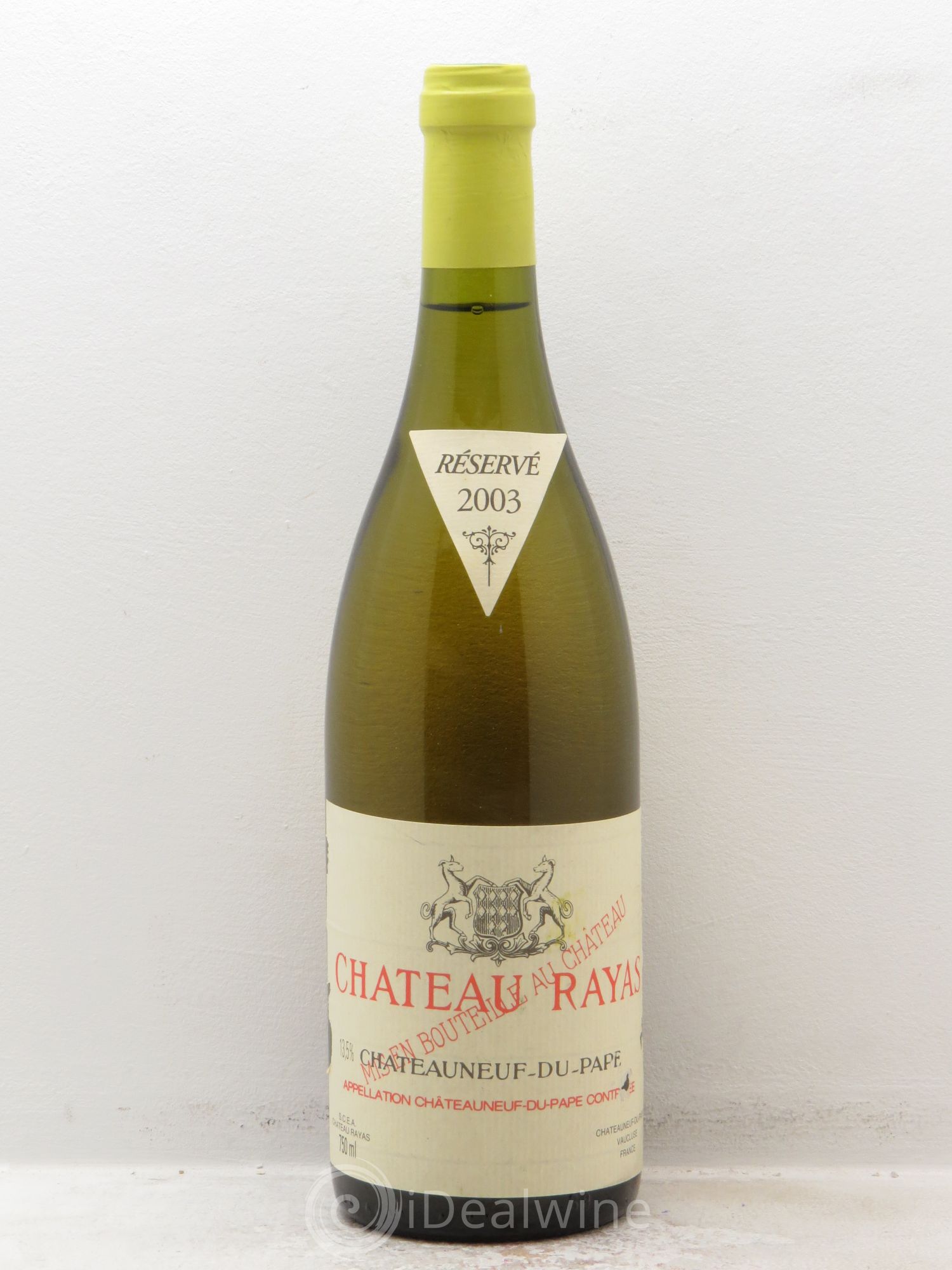 Châteauneuf-du-Pape Château Rayas Emmanuel Reynaud 2003 - Lot de 1 bouteille - 0