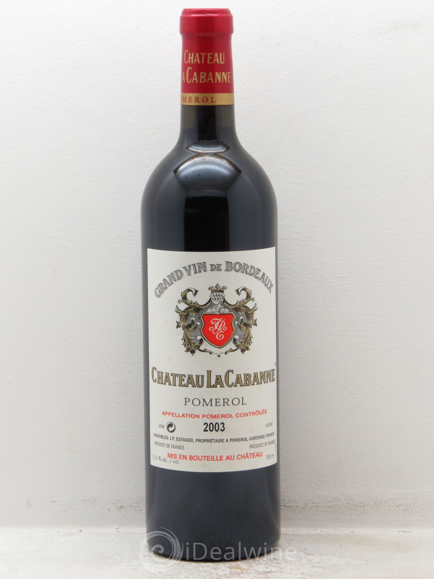 Château la Cabanne 2003 - Lot de 1 bouteille - 0