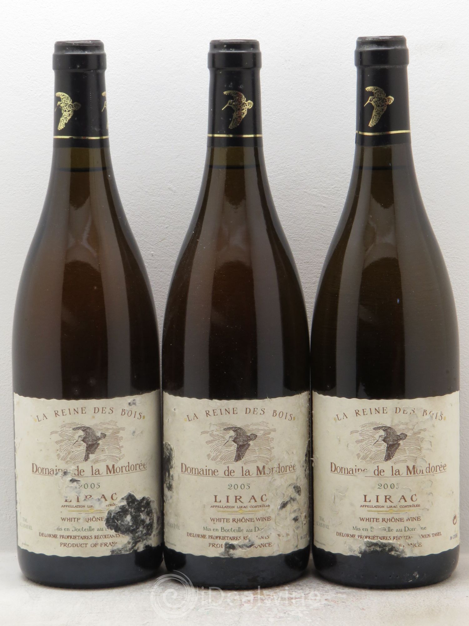 Lirac Cuvée Reine des Bois La Mordorée (Domaine de) 2005 - Lot de 3 bouteilles - 0