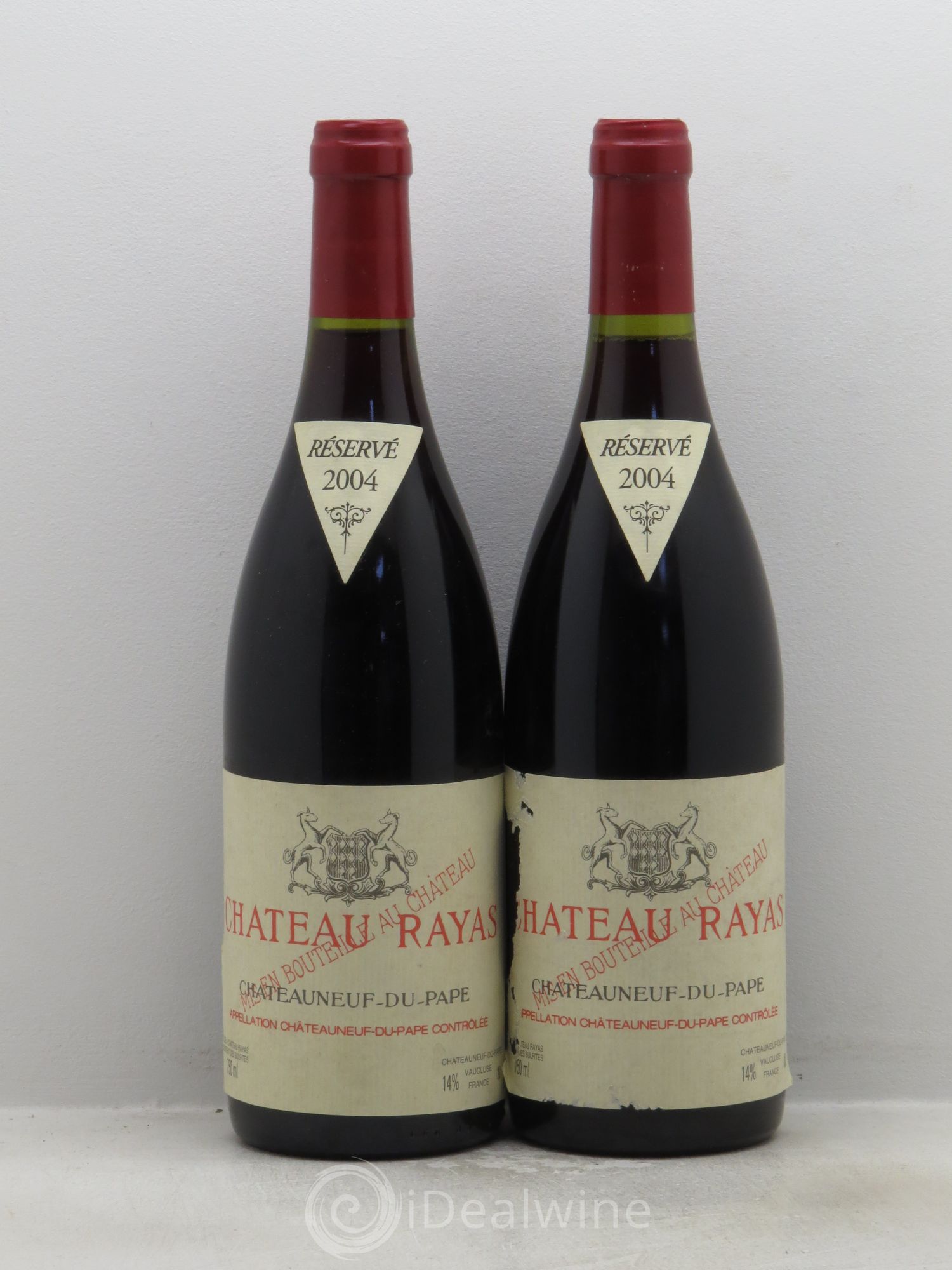 Châteauneuf-du-Pape Château Rayas Emmanuel Reynaud 2004 - Lot de 2 bouteilles - 0
