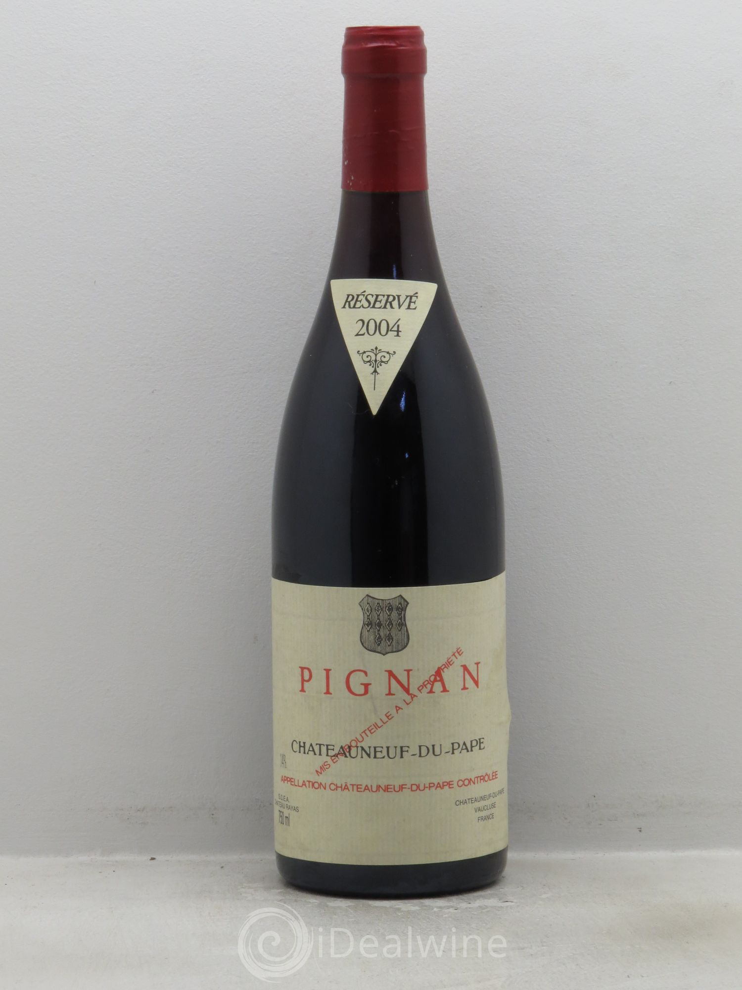Châteauneuf-du-Pape Pignan Emmanuel Reynaud 2004 - Lot de 1 bouteille - 0