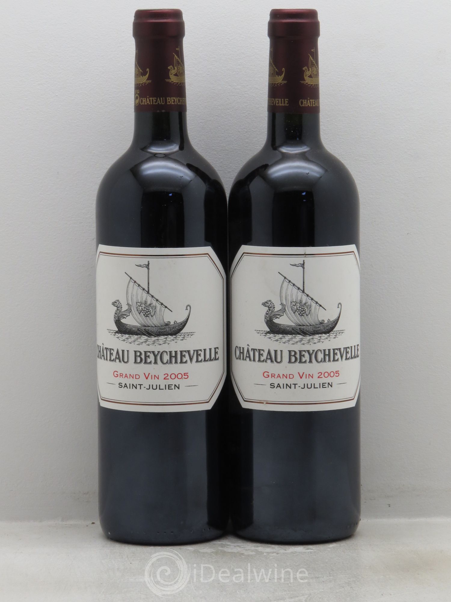 Château Beychevelle 4ème Grand Cru Classé 2005 - Lot de 2 bouteilles - 0
