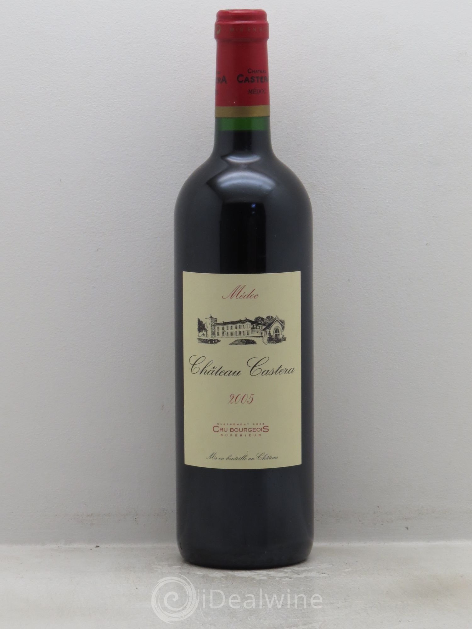 Château Castera Cru Bourgeois 2005 - Lot de 1 bouteille - 0