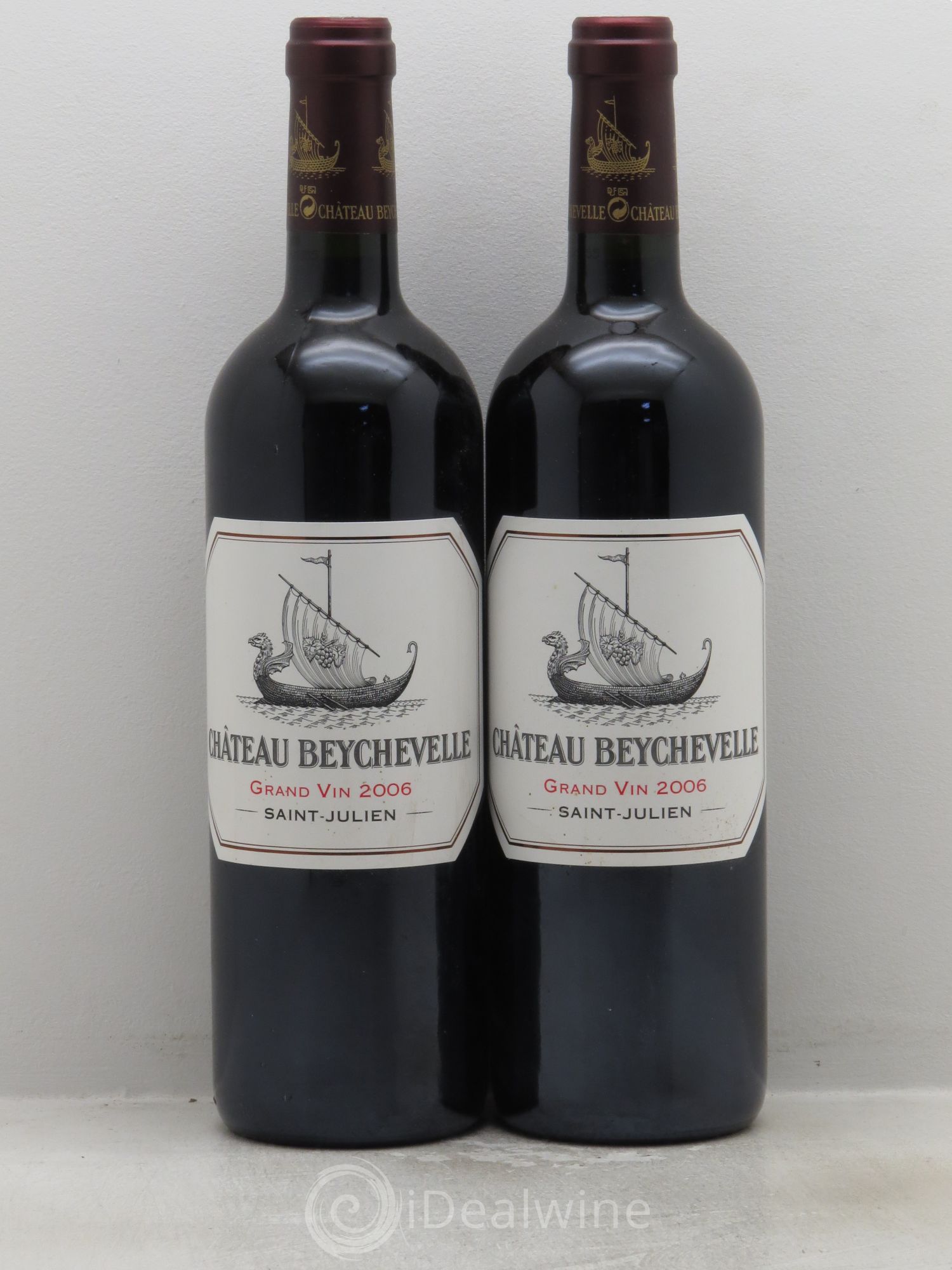 Château Beychevelle 4ème Grand Cru Classé 2006 - Lot de 2 bouteilles - 0