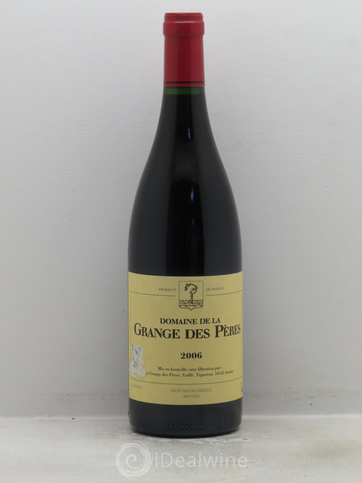 Pays d'Hérault Grange des Pères Laurent Vaillé 2006 - Lot de 6 bouteilles - 0