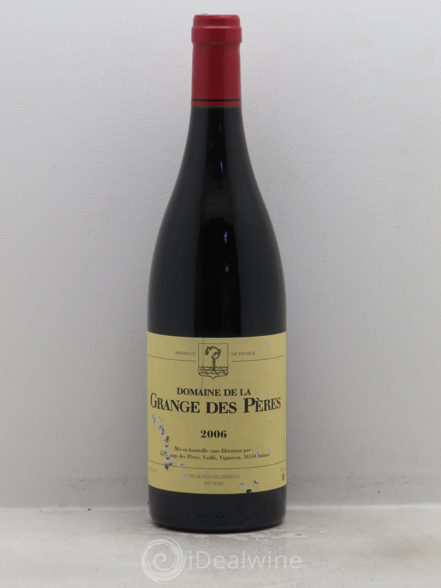 Pays d'Hérault Grange des Pères Laurent Vaillé 2006 - Lot de 1 bouteille - 0