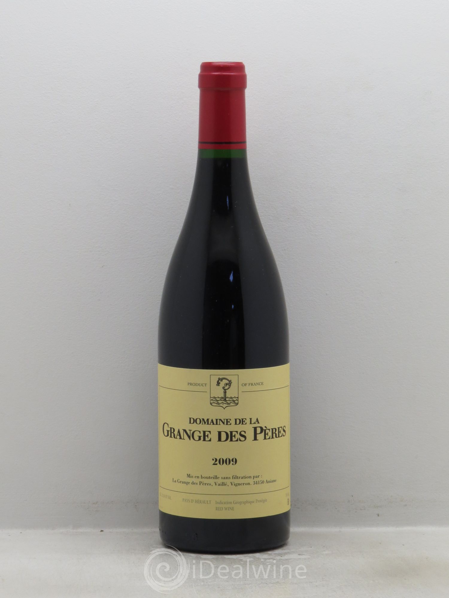 Pays d'Hérault Grange des Pères Laurent Vaillé 2009 - Lot de 1 bouteille - 0