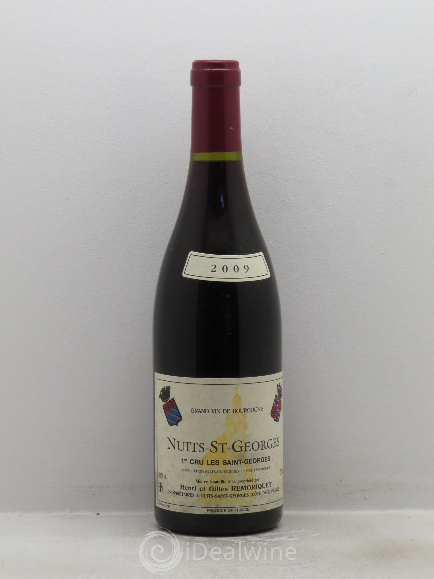 Nuits-Saint-Georges 1er Cru Remoriquet 2009 - Lot de 1 bouteille - 0