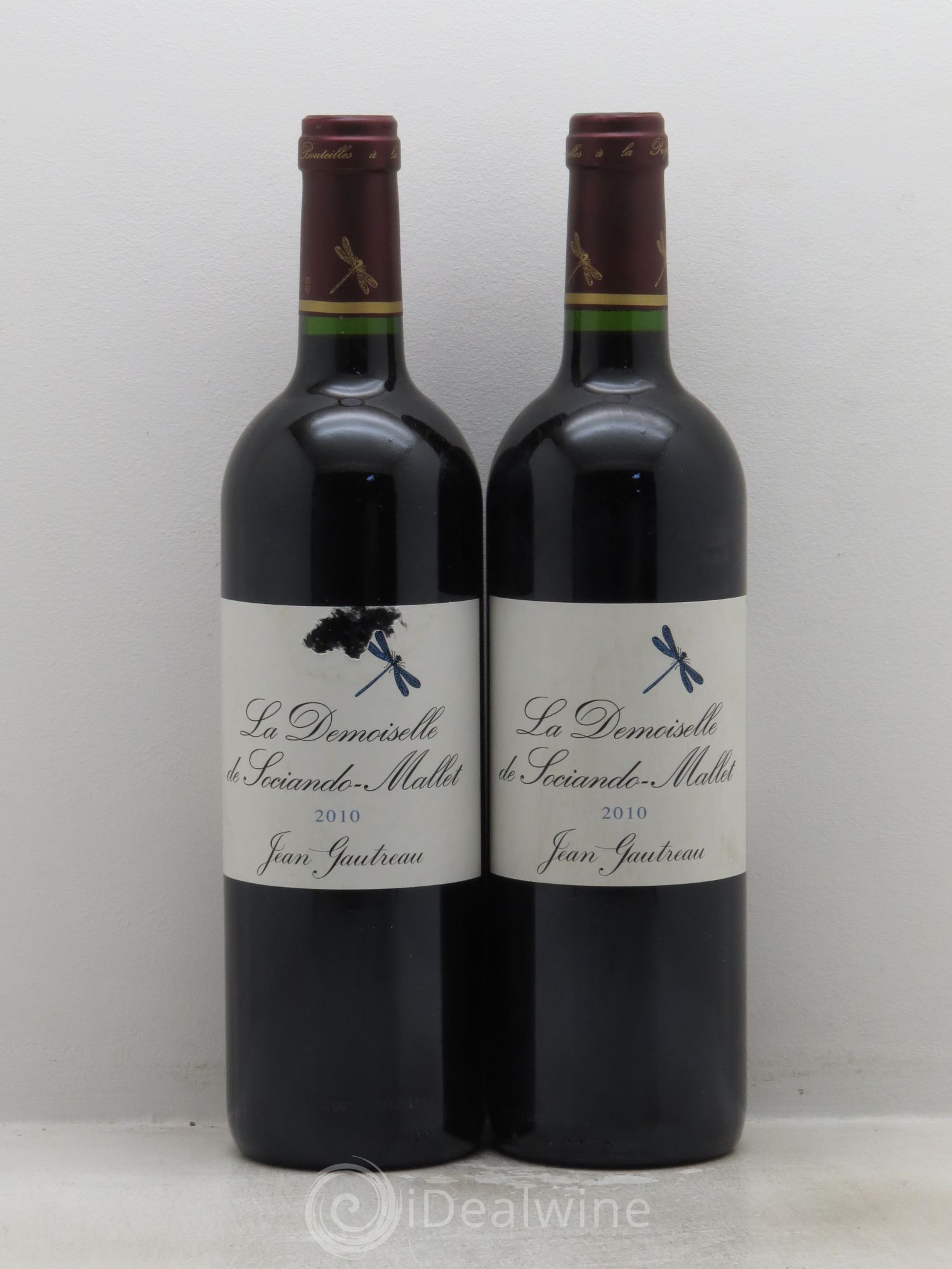 Demoiselle de Sociando Mallet Second Vin 2010 - Lot de 2 bouteilles - 0