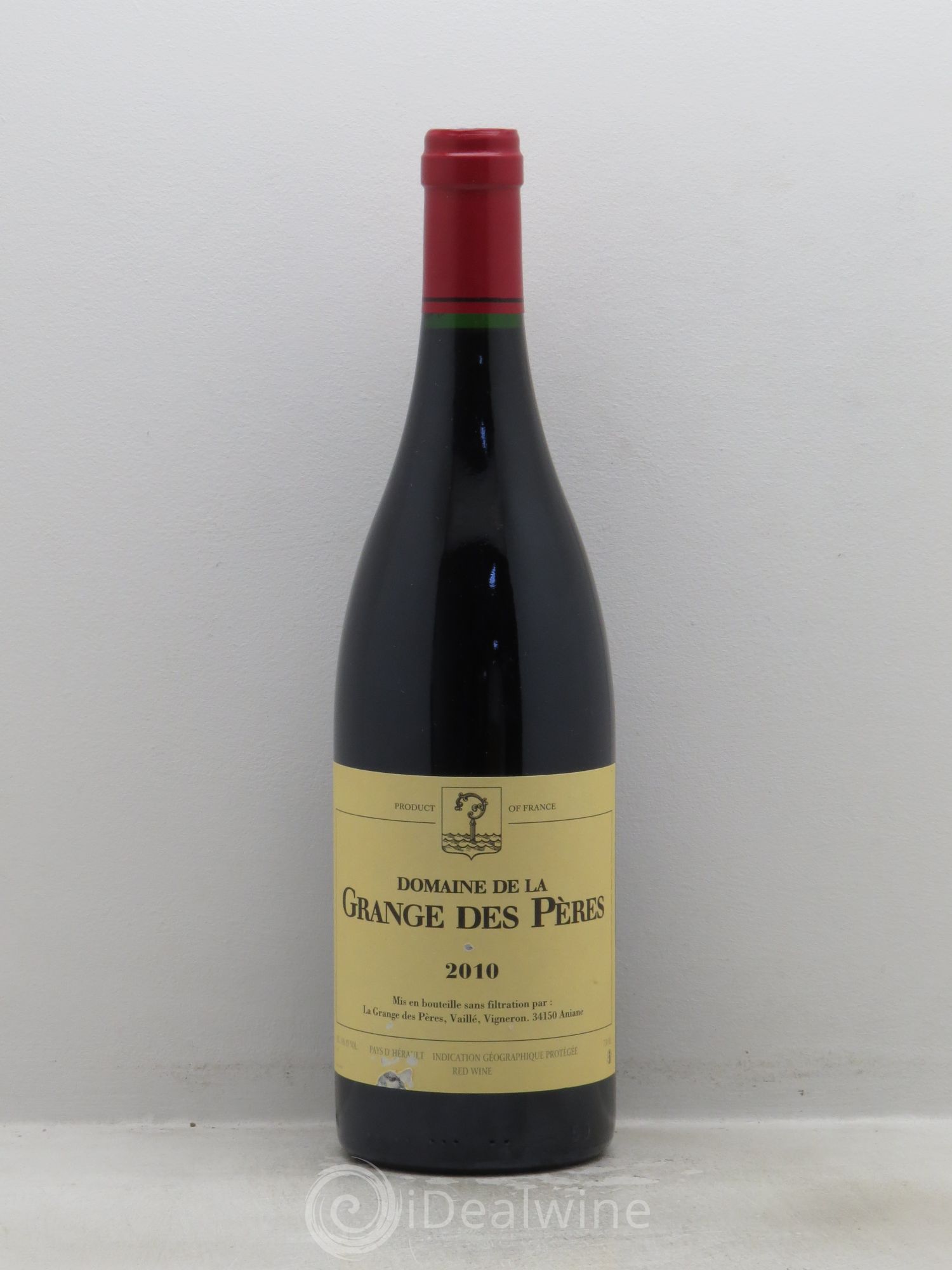 Pays d'Hérault Grange des Pères Laurent Vaillé 2010 - Lot de 6 bouteilles - 0