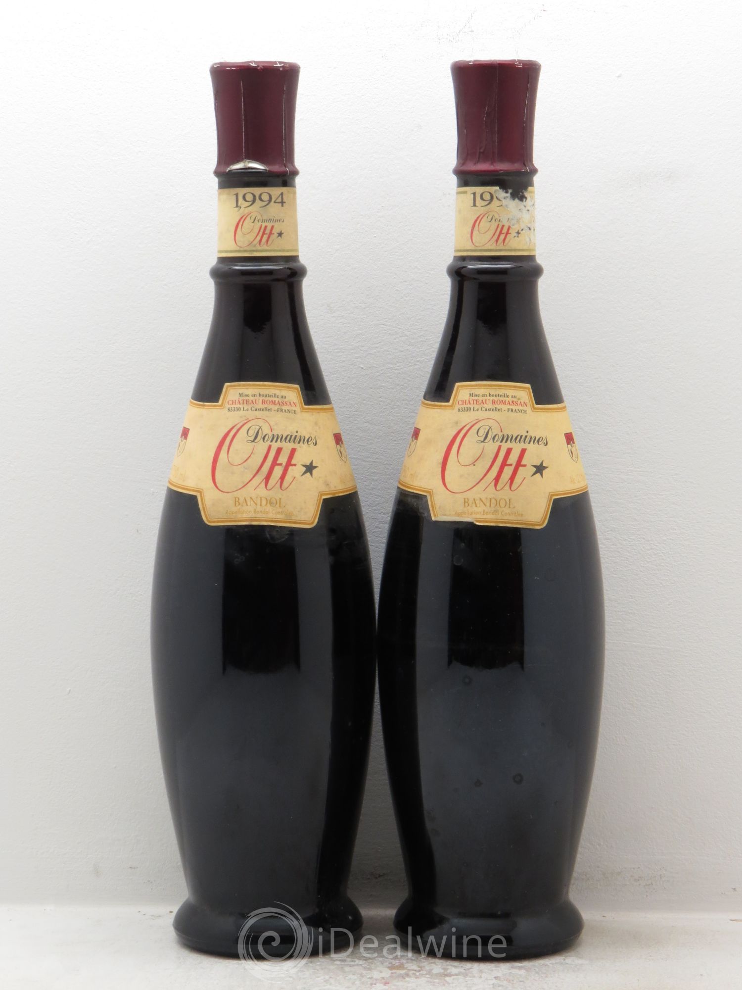 Bandol Domaine Ott 1994 - Posten von 2 Flaschen - 0
