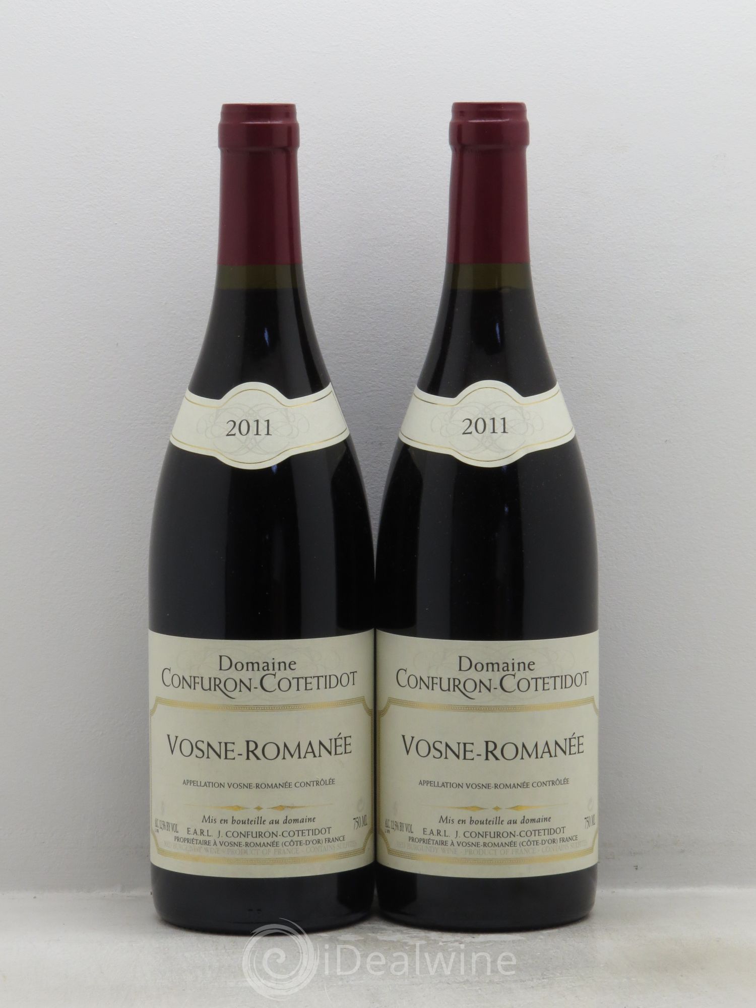 Vosne-Romanée Confuron-Cotetidot 2011 - Lot de 2 bouteilles - 0