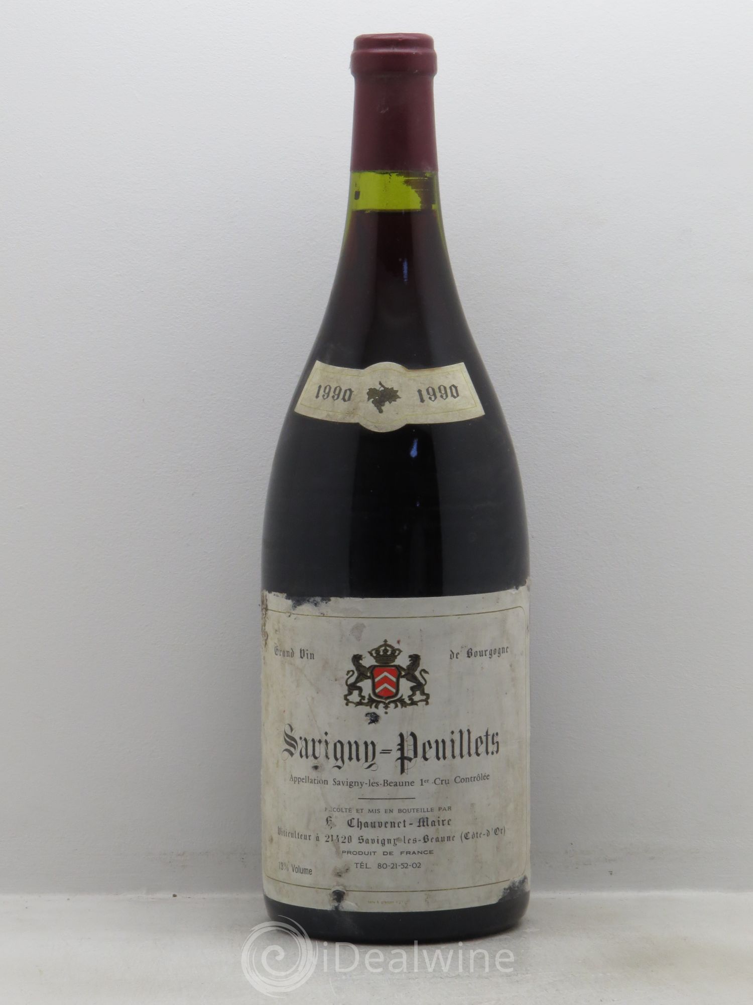 Savigny-lès-Beaune Peuillets Chauvenet Maire 1990 - Posten von 1 Magnum - 0