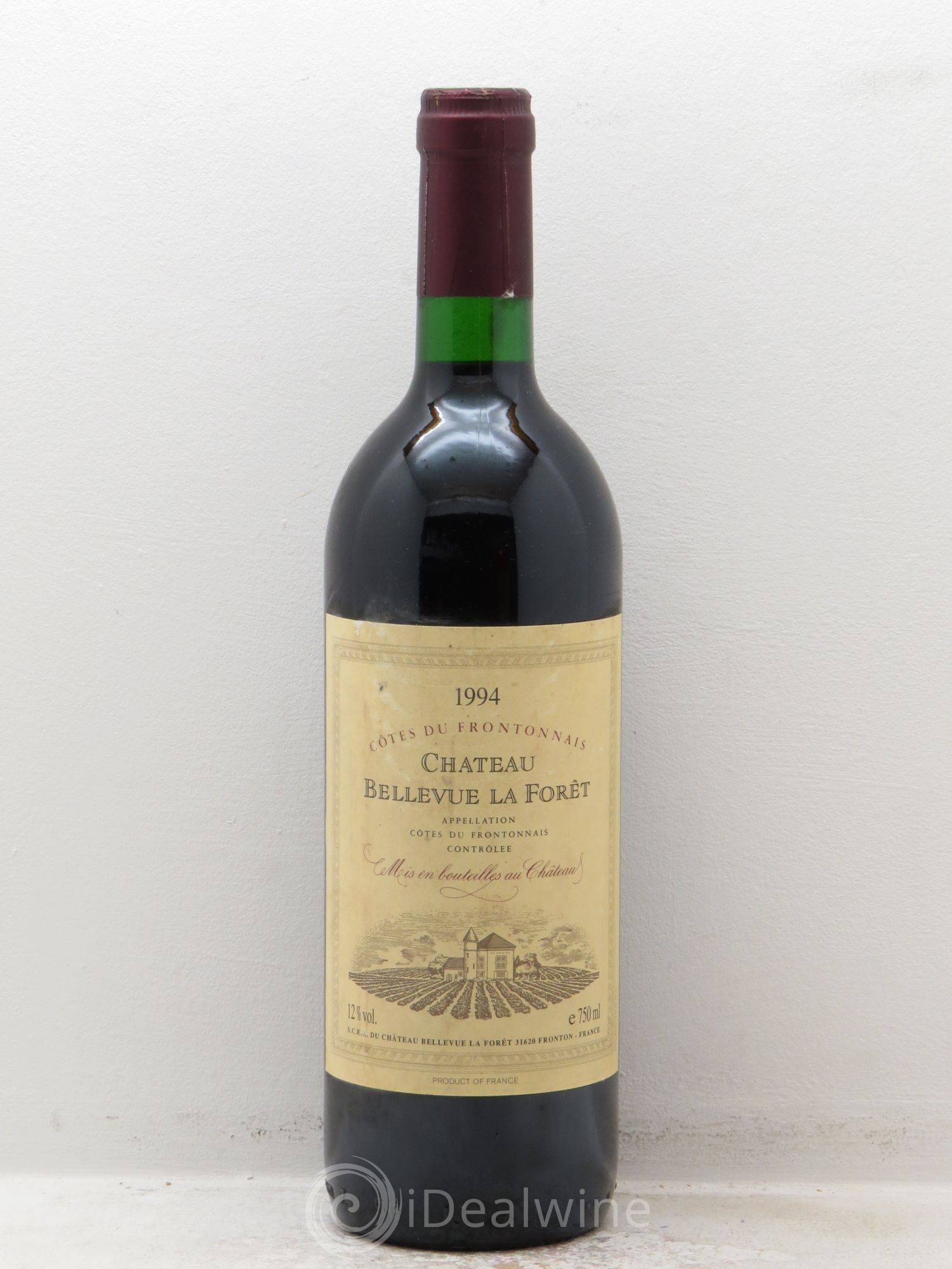Bordeaux Château Bellevue Fronton 1994 - Posten von 1 Flasche - 0