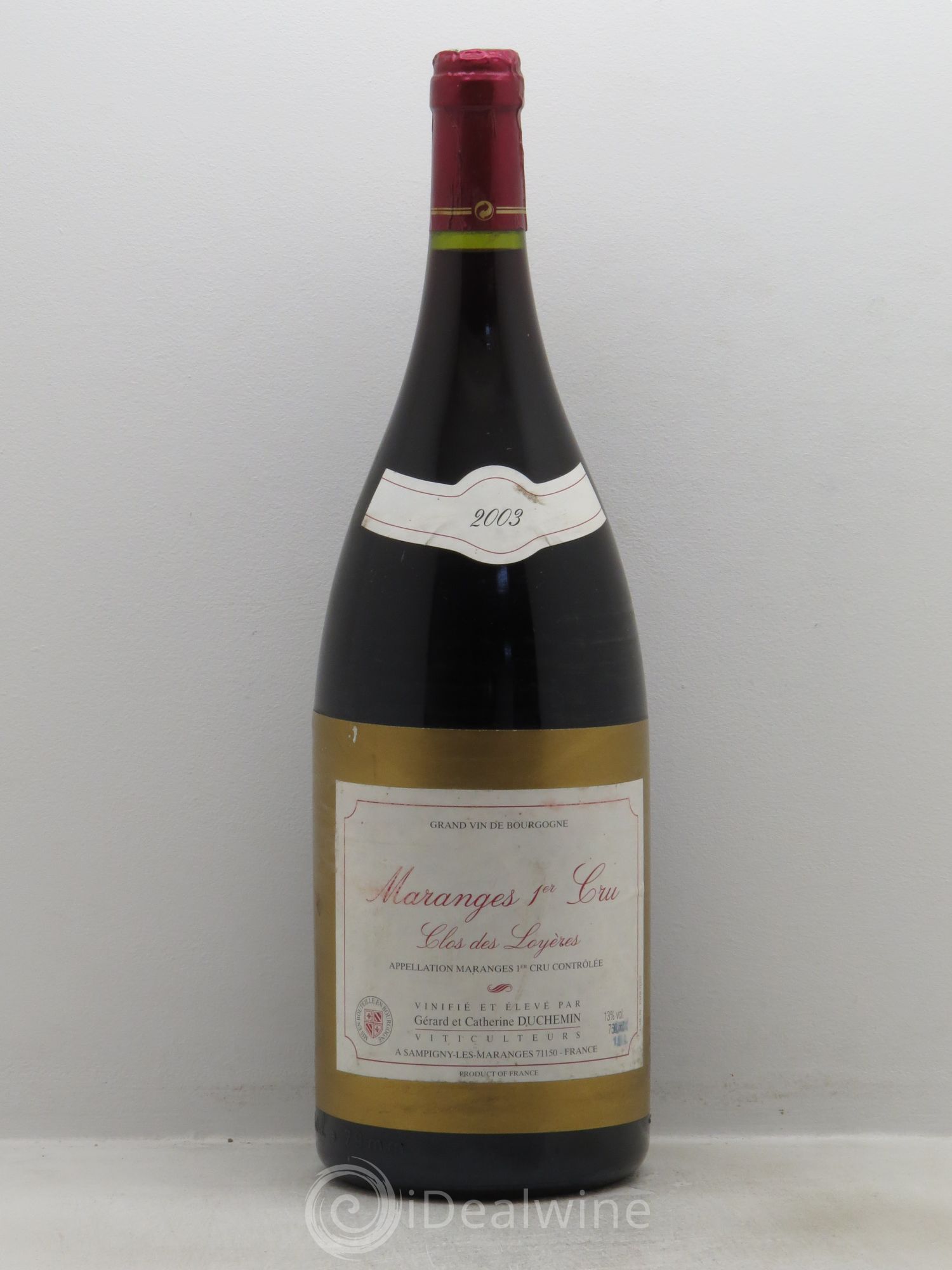 Maranges 1er Cru Loyeres G et C Duchemin 2003 - Posten von 1 Magnum - 0