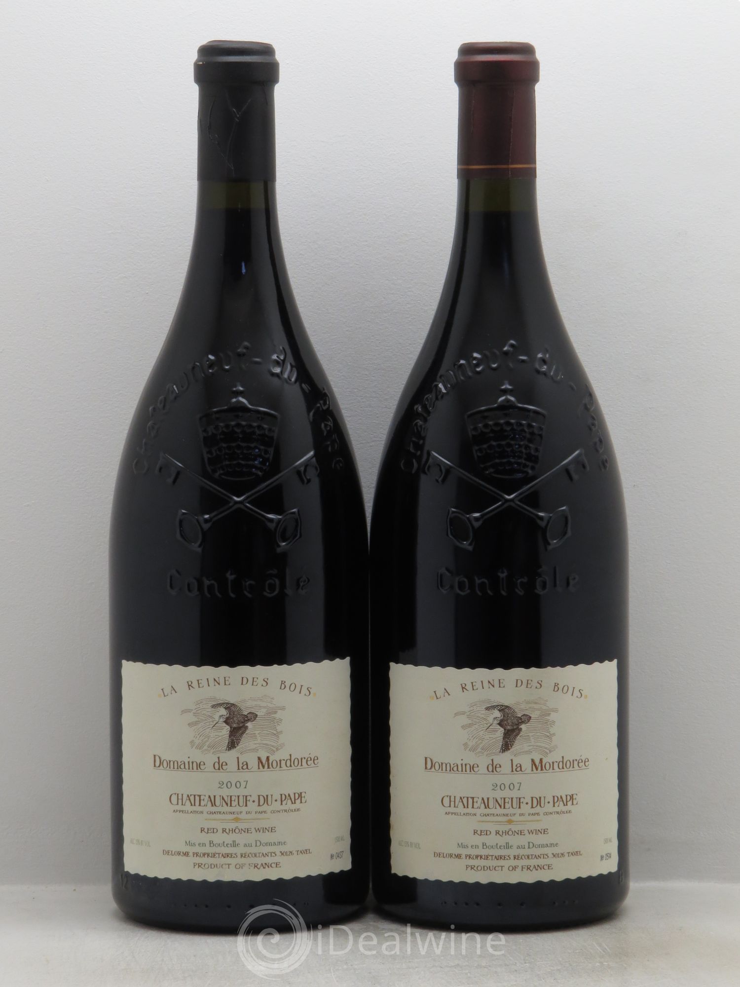 Châteauneuf-du-Pape Cuvée de la Reine des Bois La Mordorée (Domaine de) 2007 - Lot de 2 magnums - 0