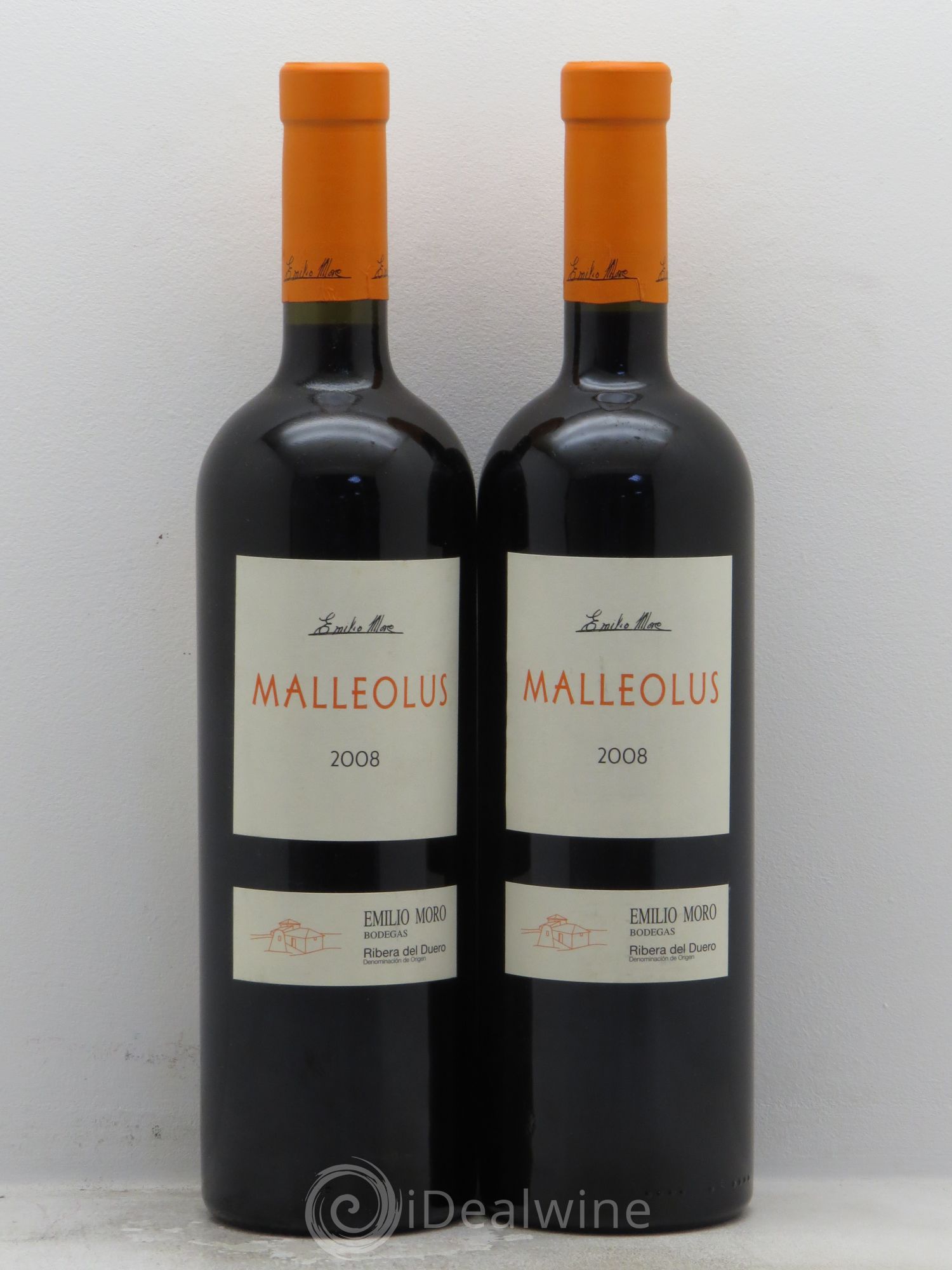 Espagne Malleolus E.Moro 2008 - Posten von 2 Flaschen - 0