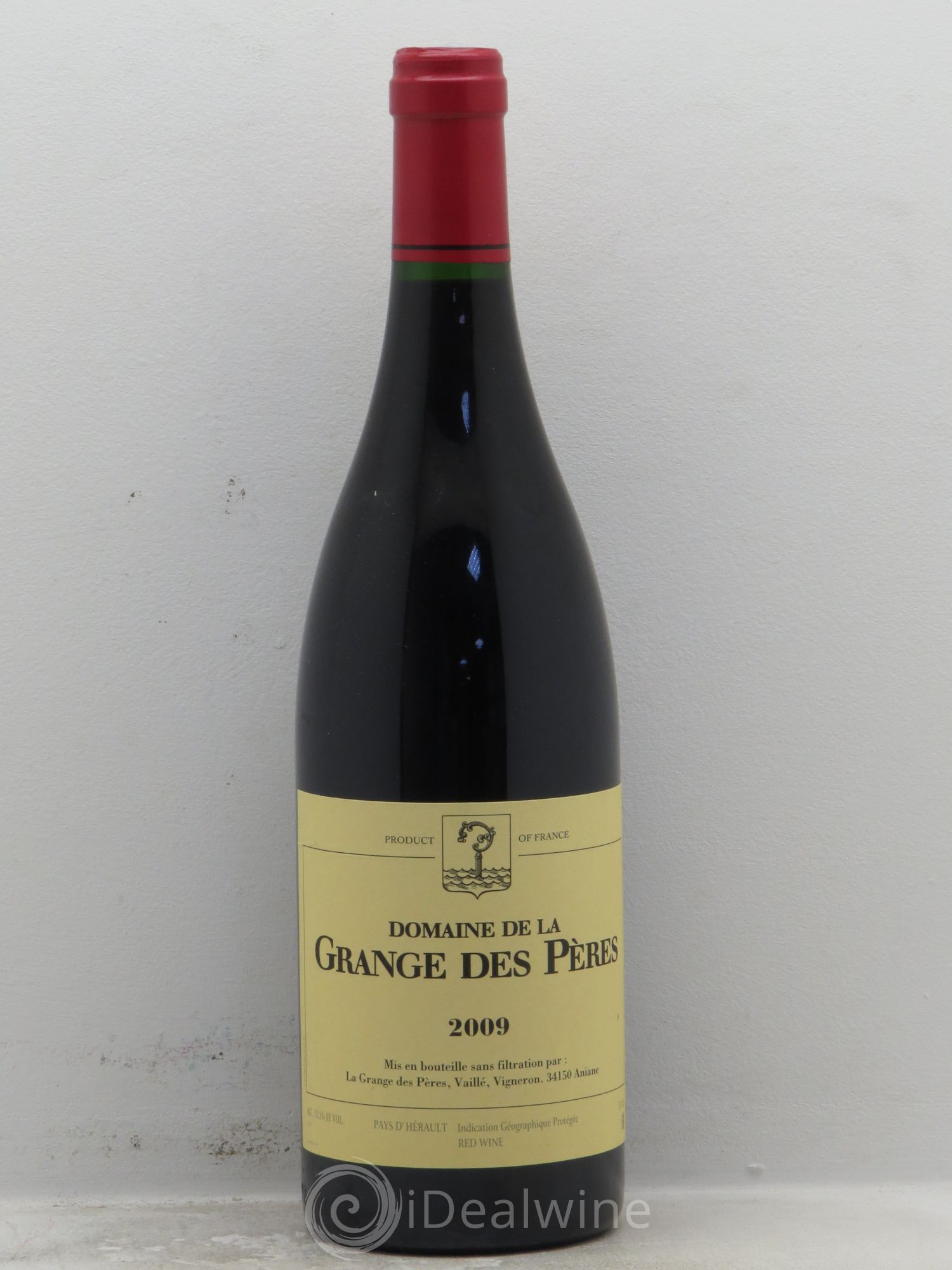 Pays d'Hérault Grange des Pères Laurent Vaillé 2009 - Lot de 1 bouteille - 0