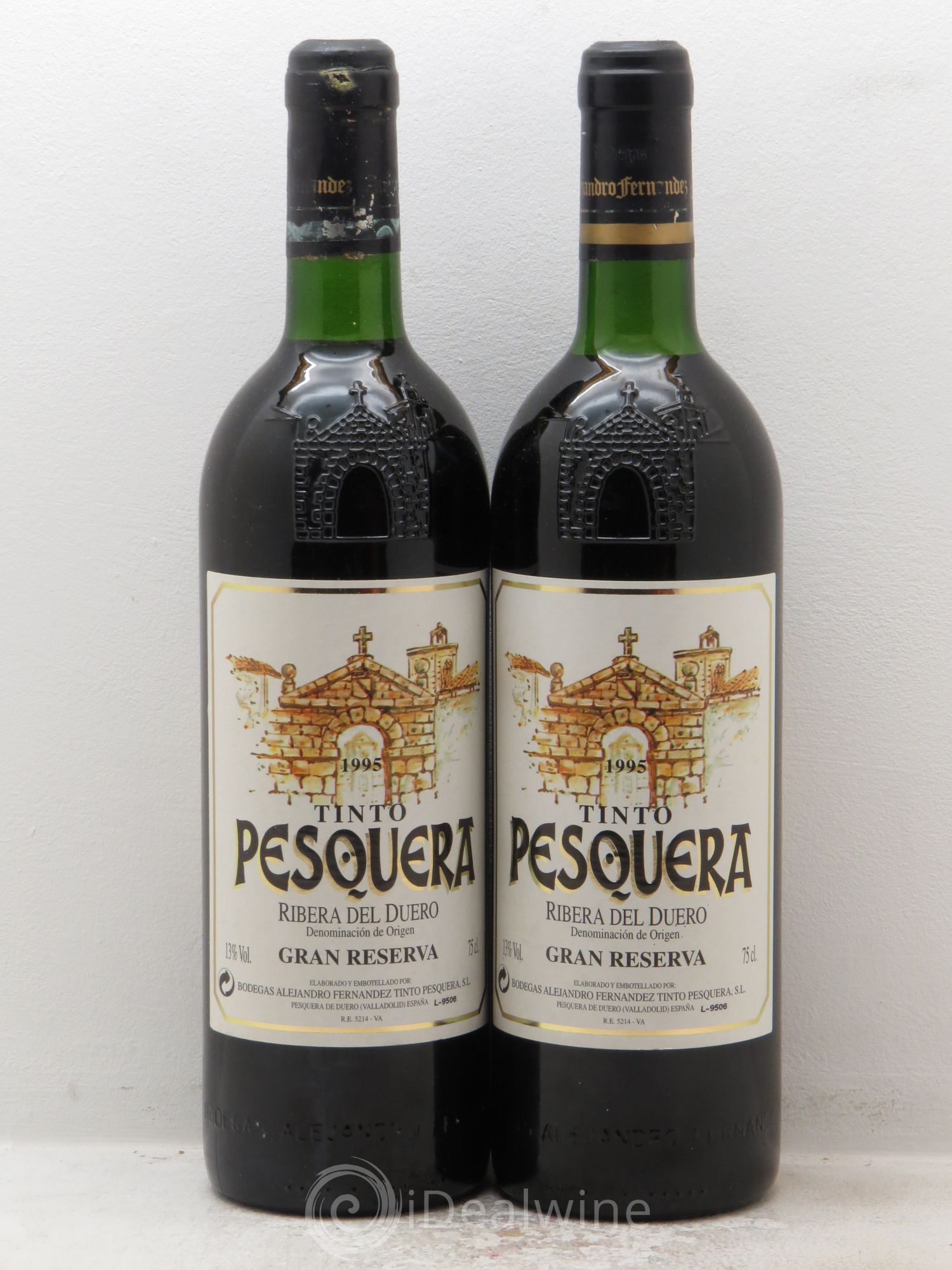 Ribera Del Duero DO Tinto Pesquera Gran Reserva Alejandro Fernandez 1995 - Posten von 2 Flaschen - 0