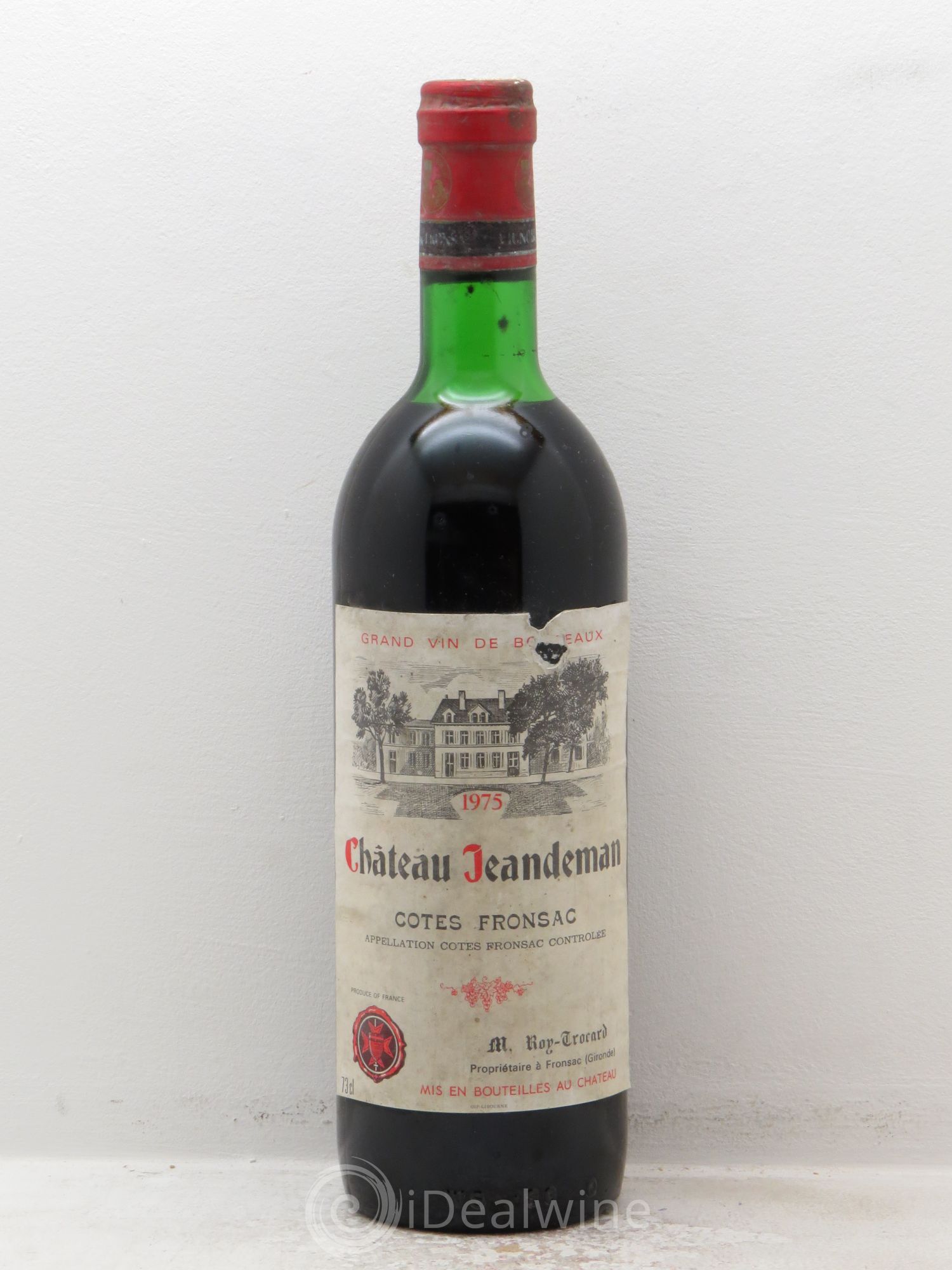 Bordeaux Jean Demain Côtes de Fronsac 1975 - Posten von 1 Flasche - 0