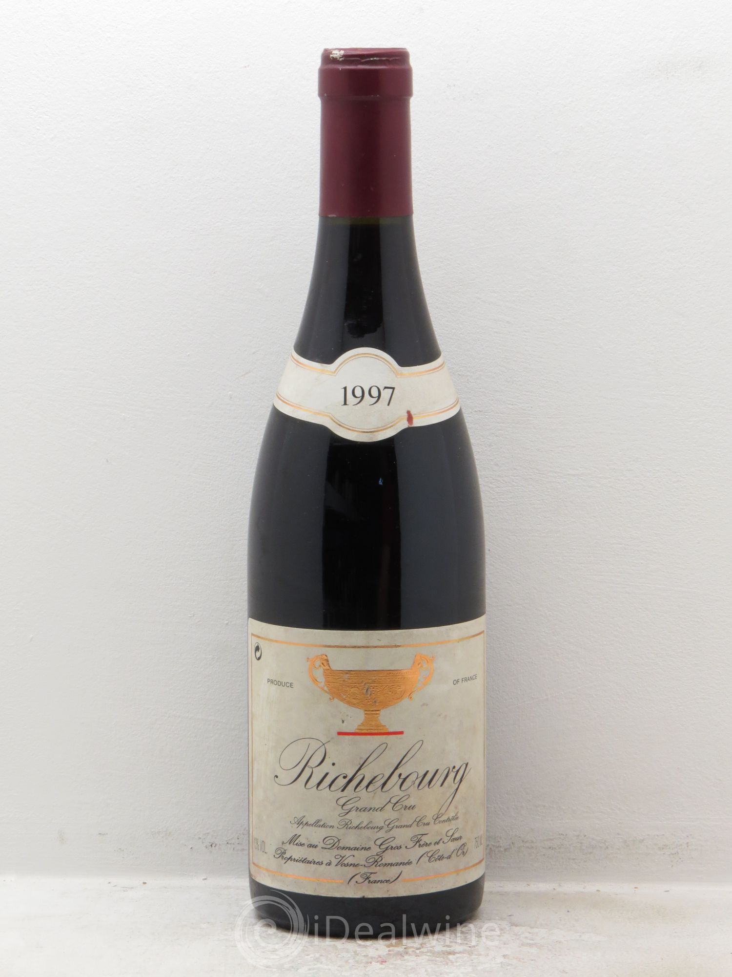 Richebourg Grand Cru Gros Frère & Soeur 1997 - Lot de 1 bouteille - 0