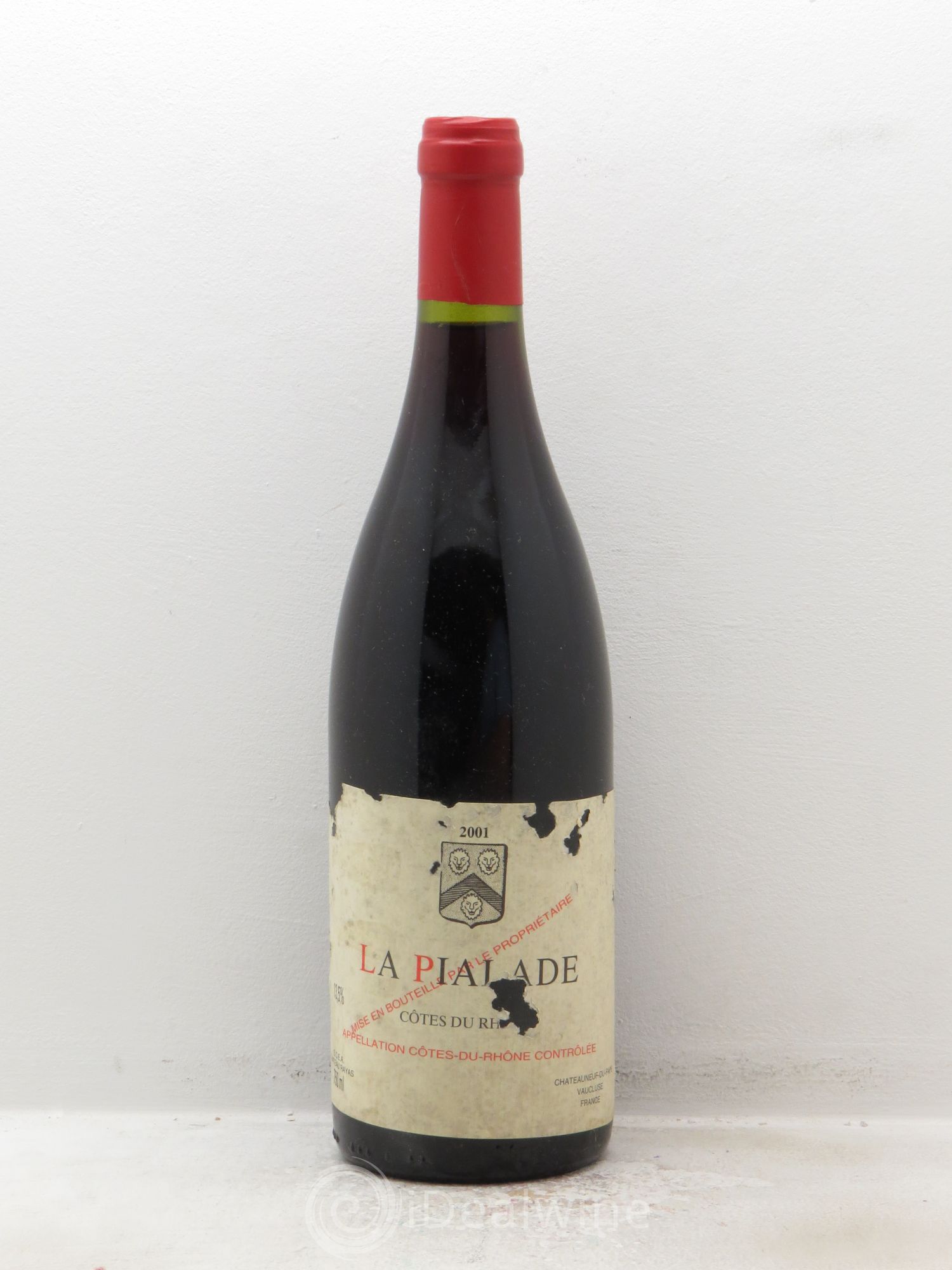 Côtes-du-Rhône La Pialade Emmanuel Reynaud 2001 - Lot de 6 bouteilles - 0