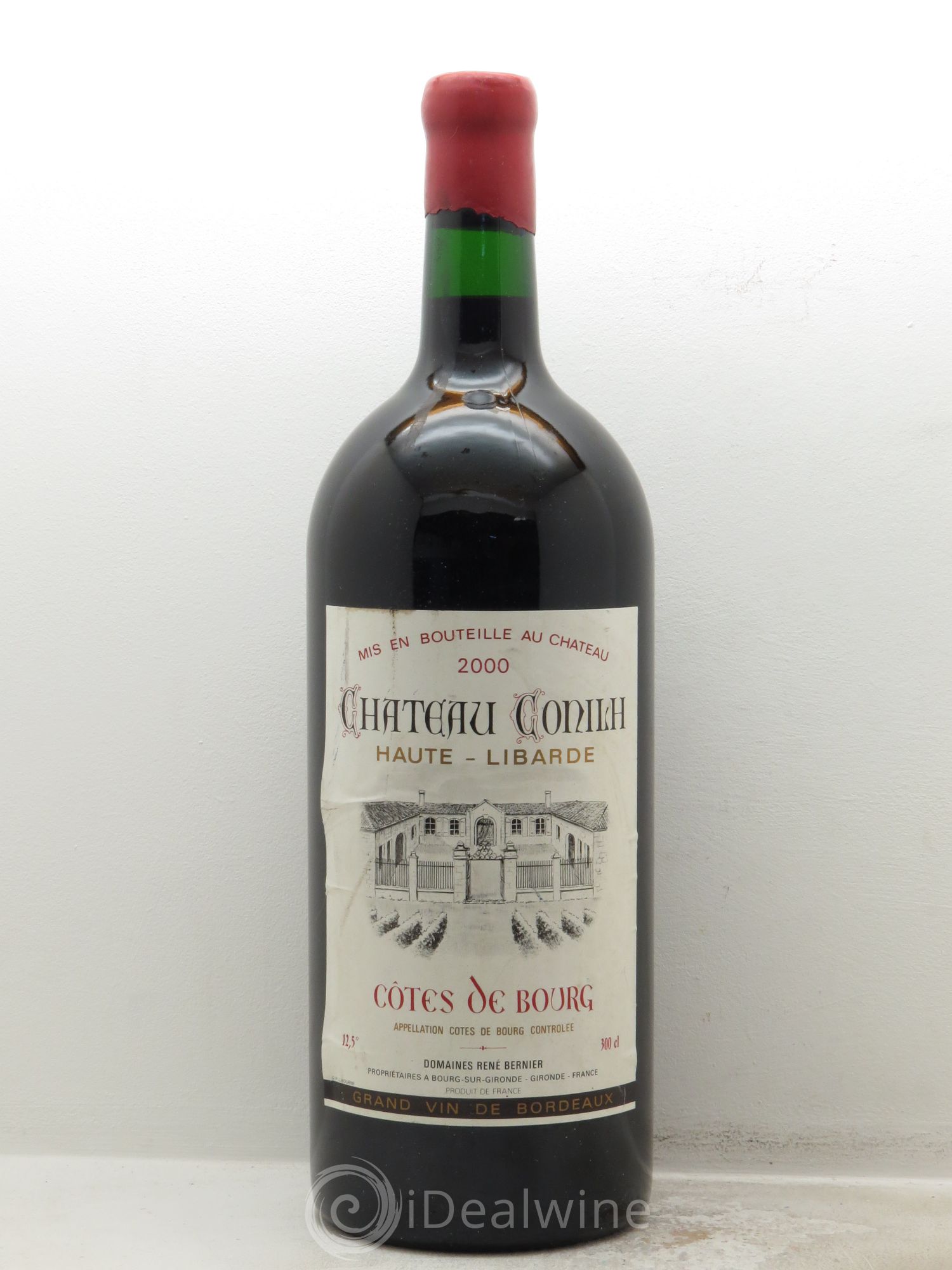 Côtes de Bourg Château Conilh Haute Libarde 2000 - Posten von 1 Doppel-Magnum - 0
