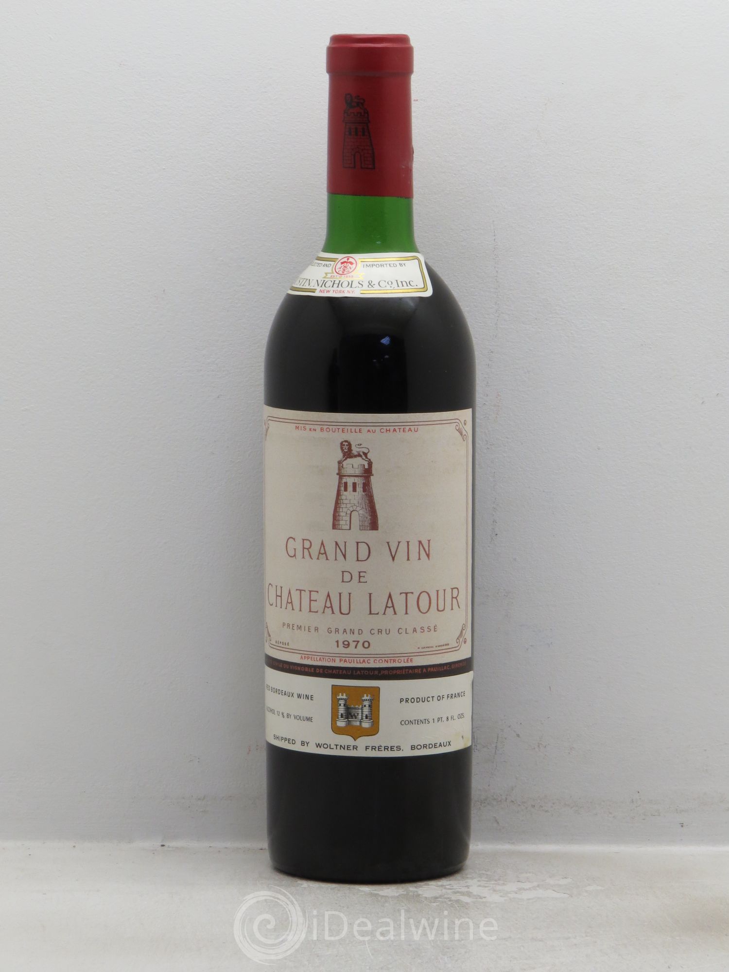 Château Latour 1er Grand Cru Classé (Coll.Export Austin Nichols) 1970 - Lot de 1 bouteille - 0