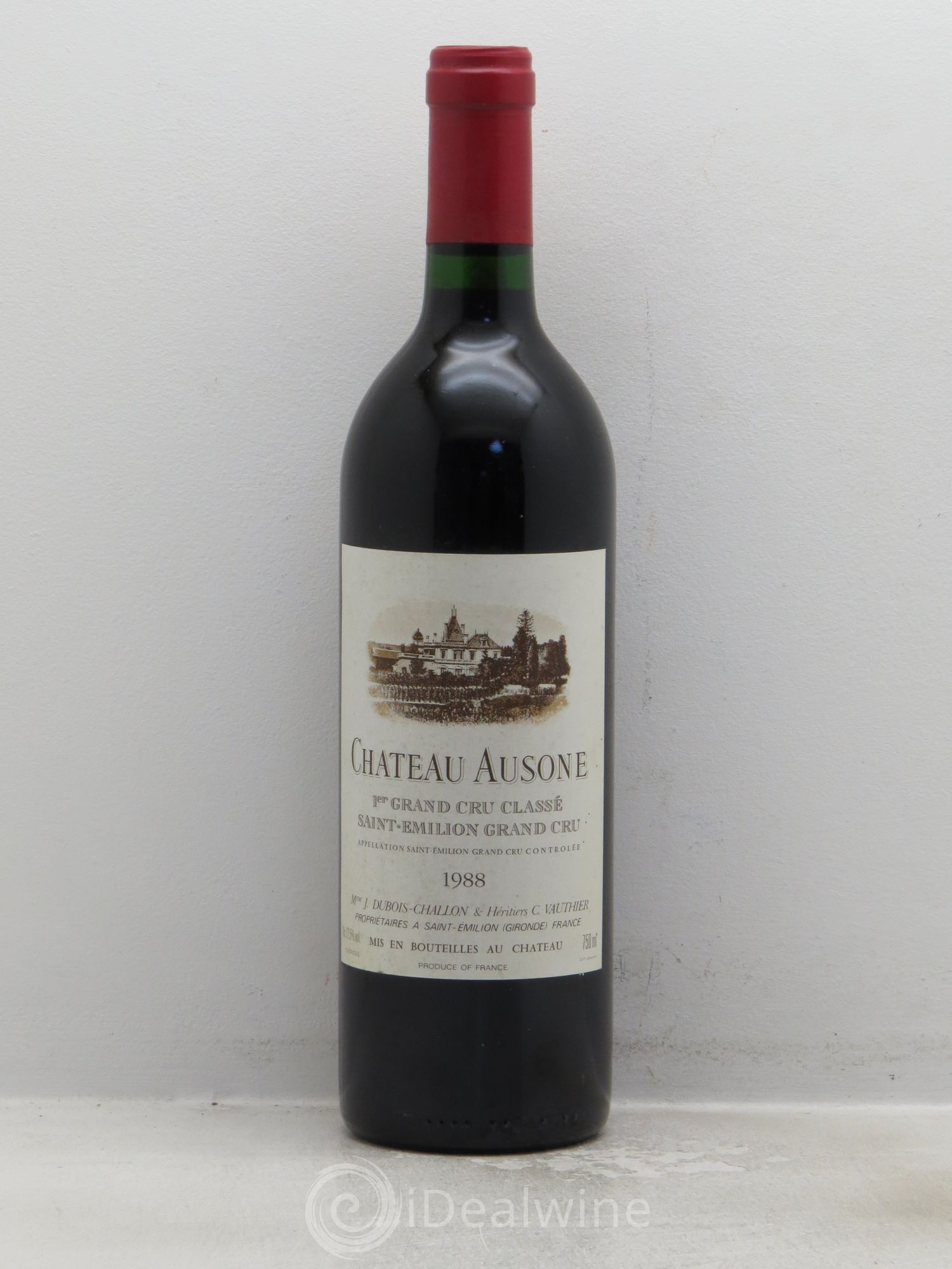 Château Ausone 1er Grand Cru Classé A 1988 - Lot de 1 bouteille - 0