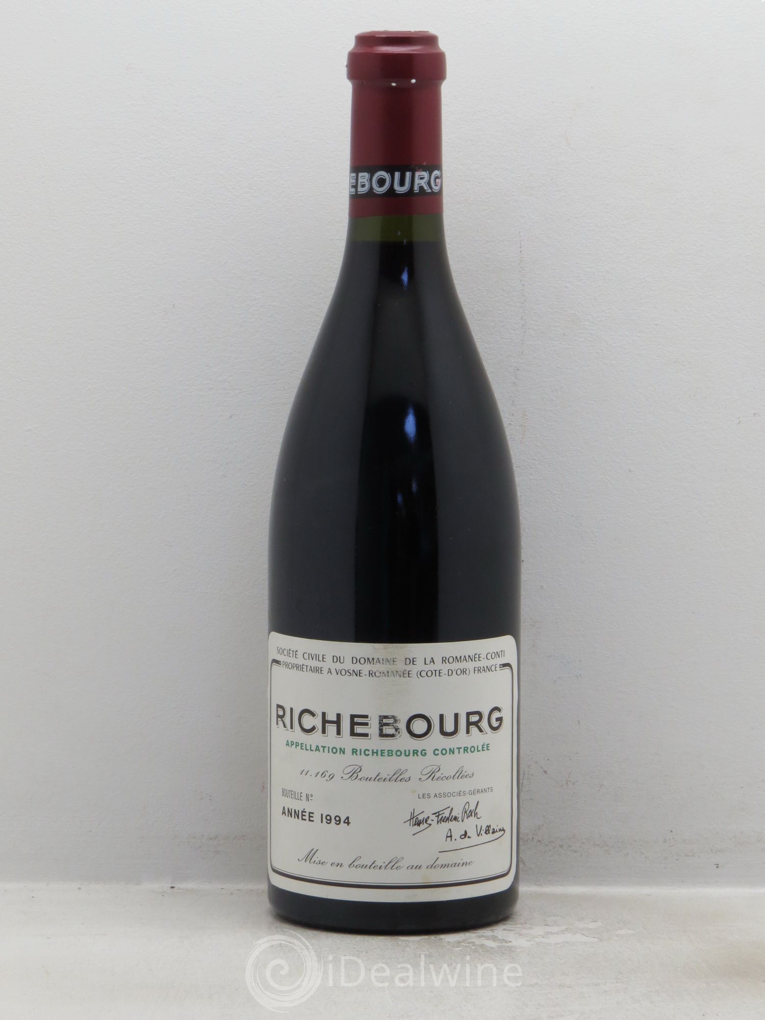 Richebourg Grand Cru Domaine de la Romanée-Conti 1994 - Lot de 1 bouteille - 0